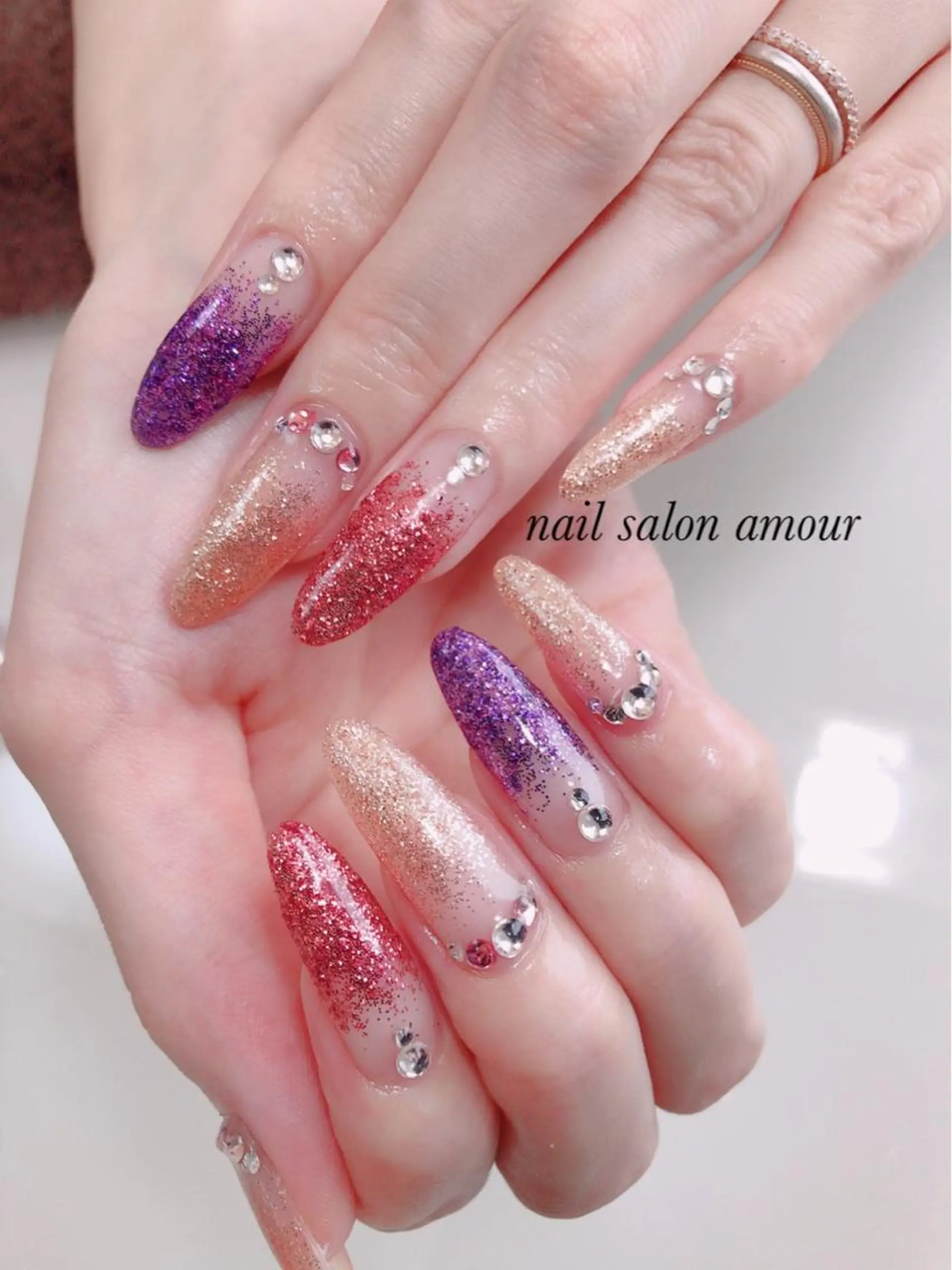 ネイル nailsalon ♡amour♡のネイルデザイン