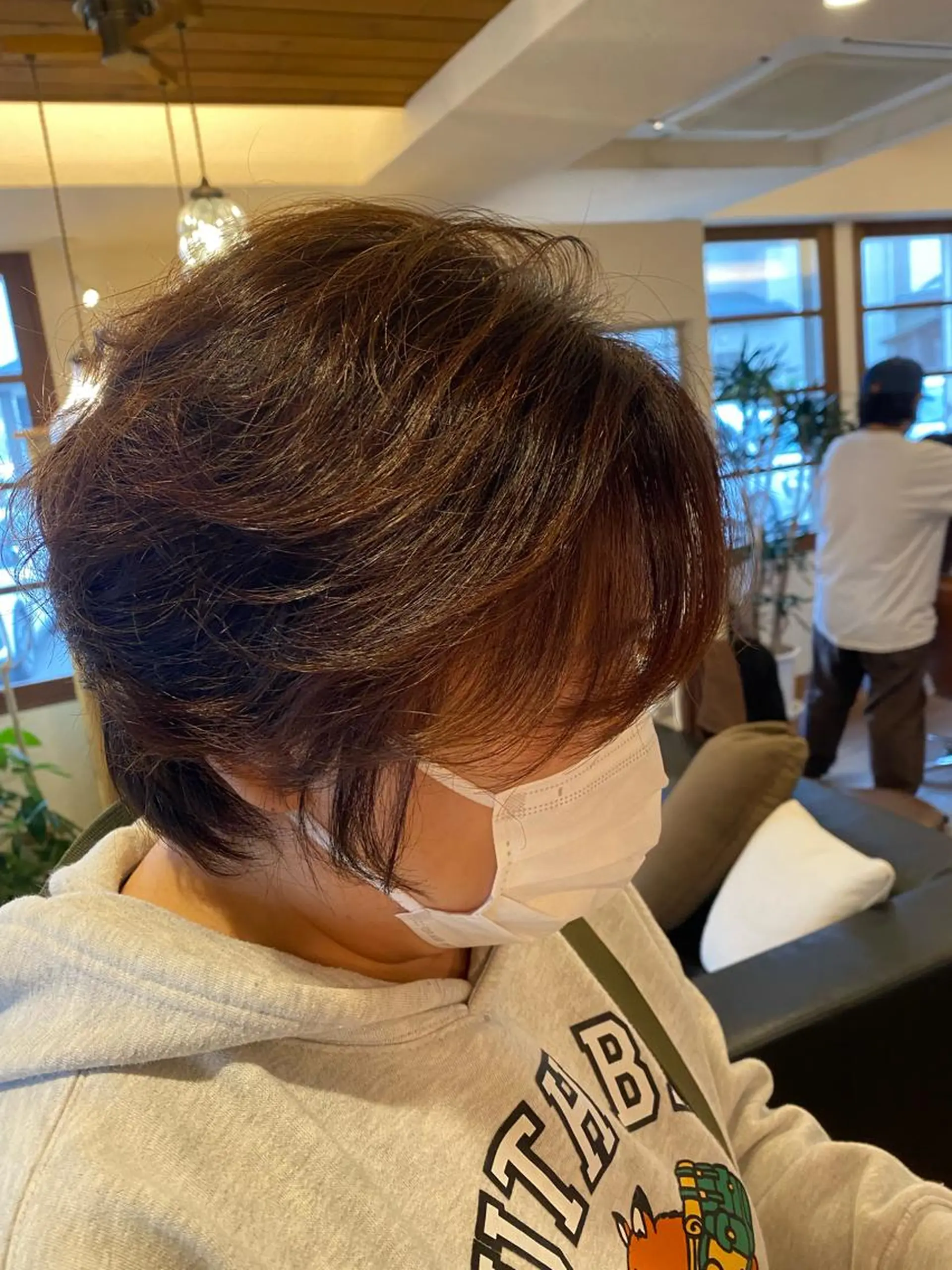 ショート パーマ ショートヘア ニュアンスパーマ Cheri Cherie所属・井上 歩美のヘアスタイル