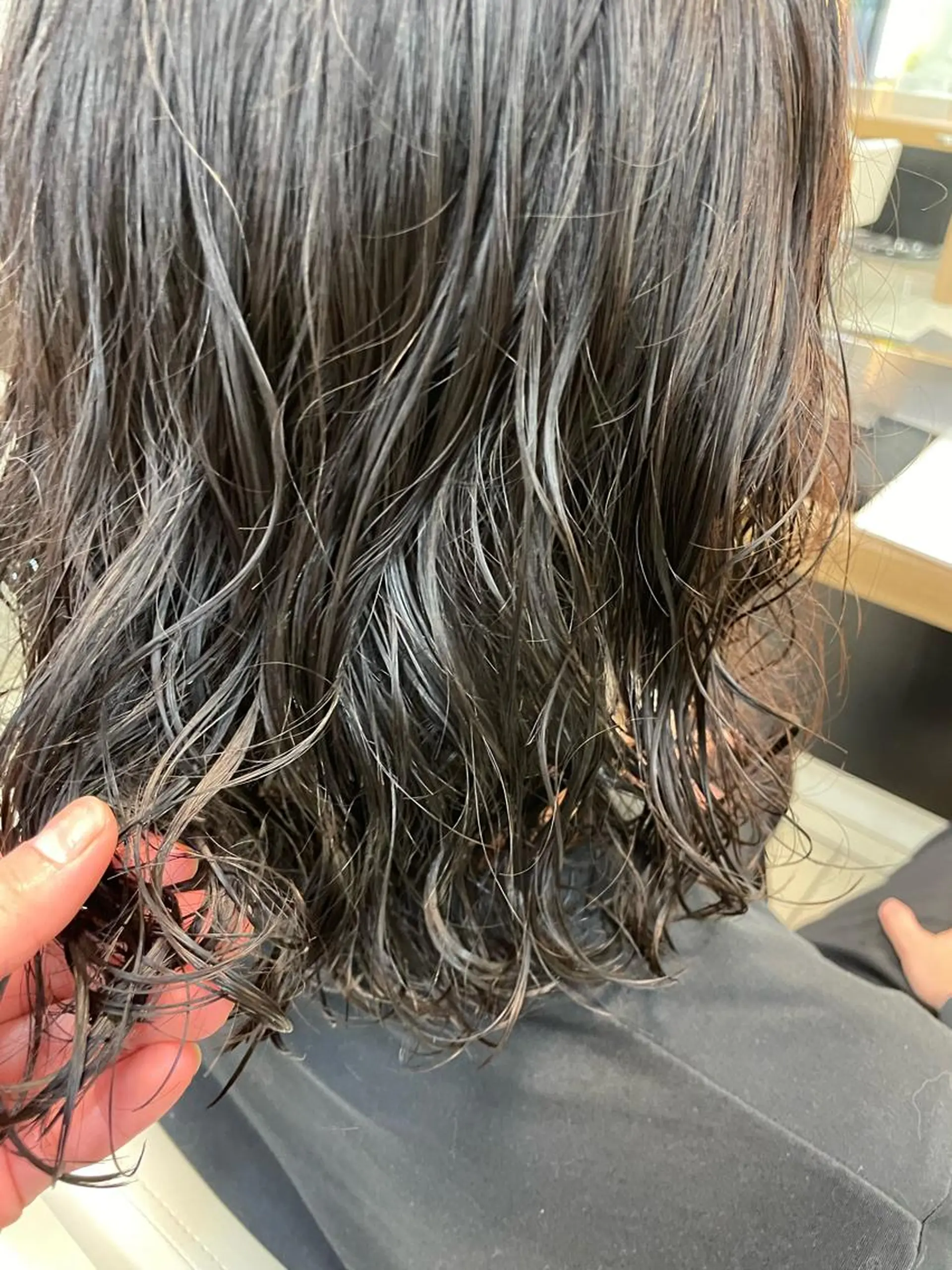 パーマ カット パーマ ボブ/透明感 カラー /風花のヘアスタイル