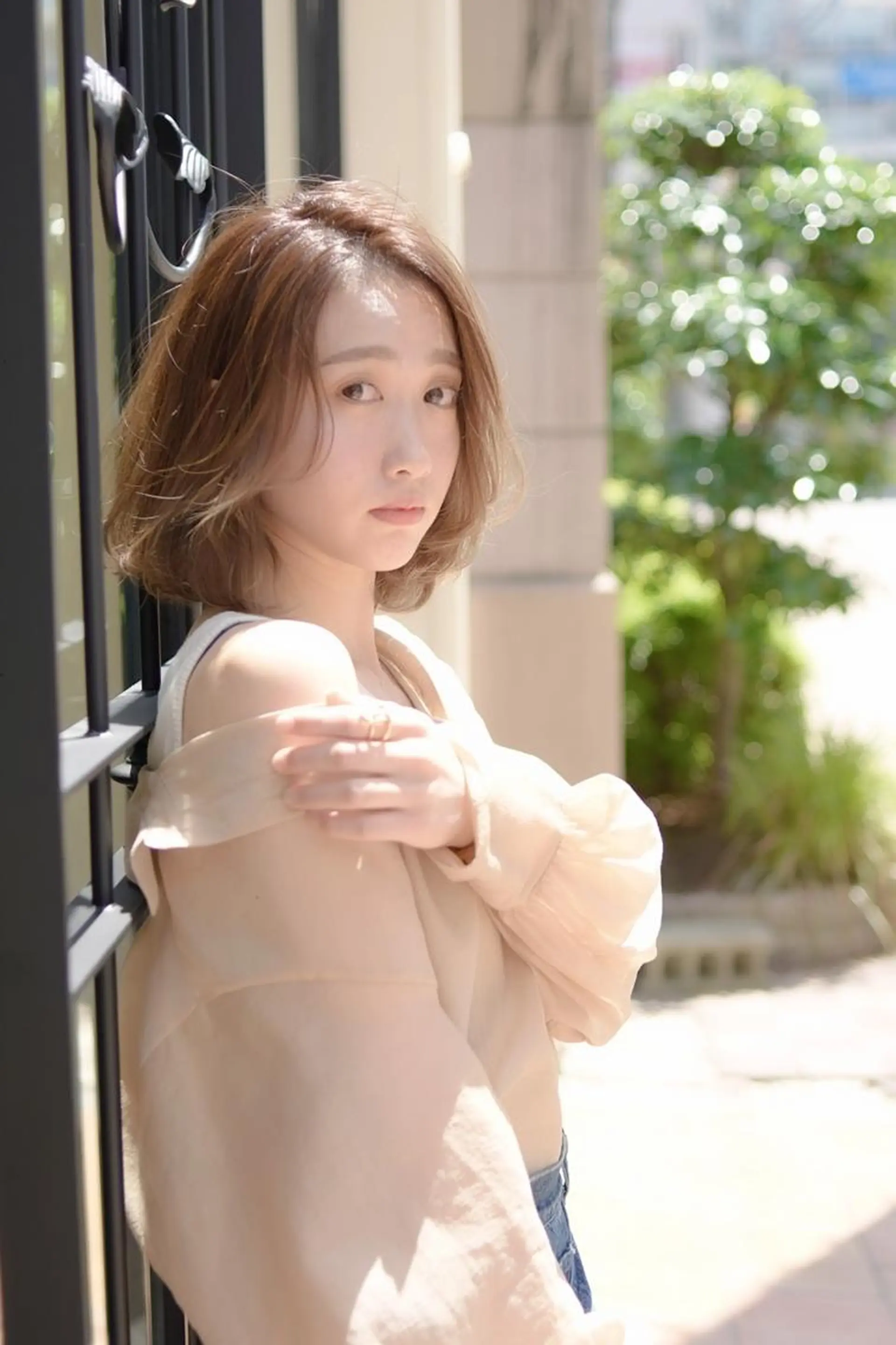 ミディアム カラー beauty: beast 熊本店のヘアスタイル