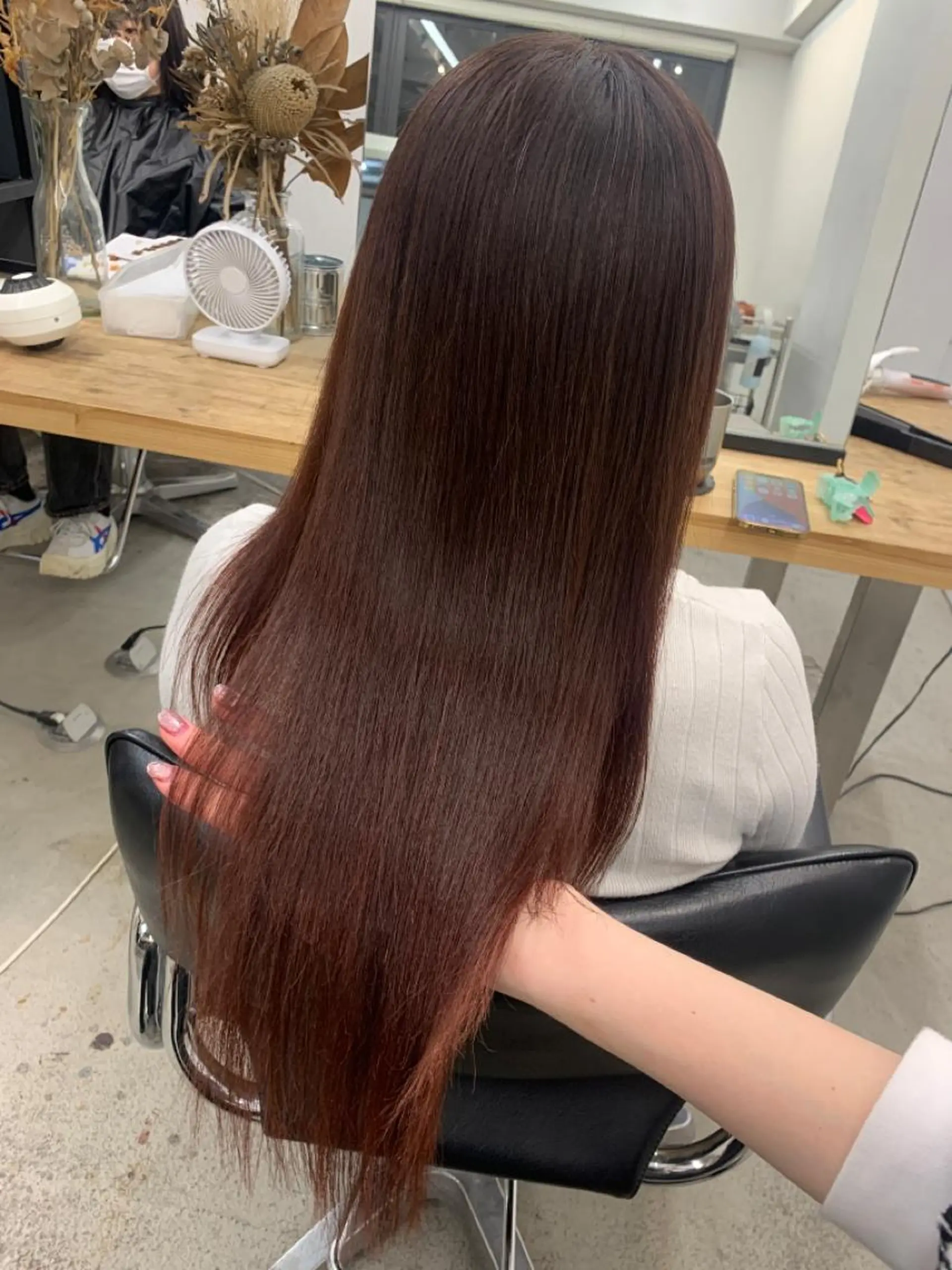 ロング カット 縮毛矯正 トリートメント LEBEN所属・leben serikaのヘアスタイル