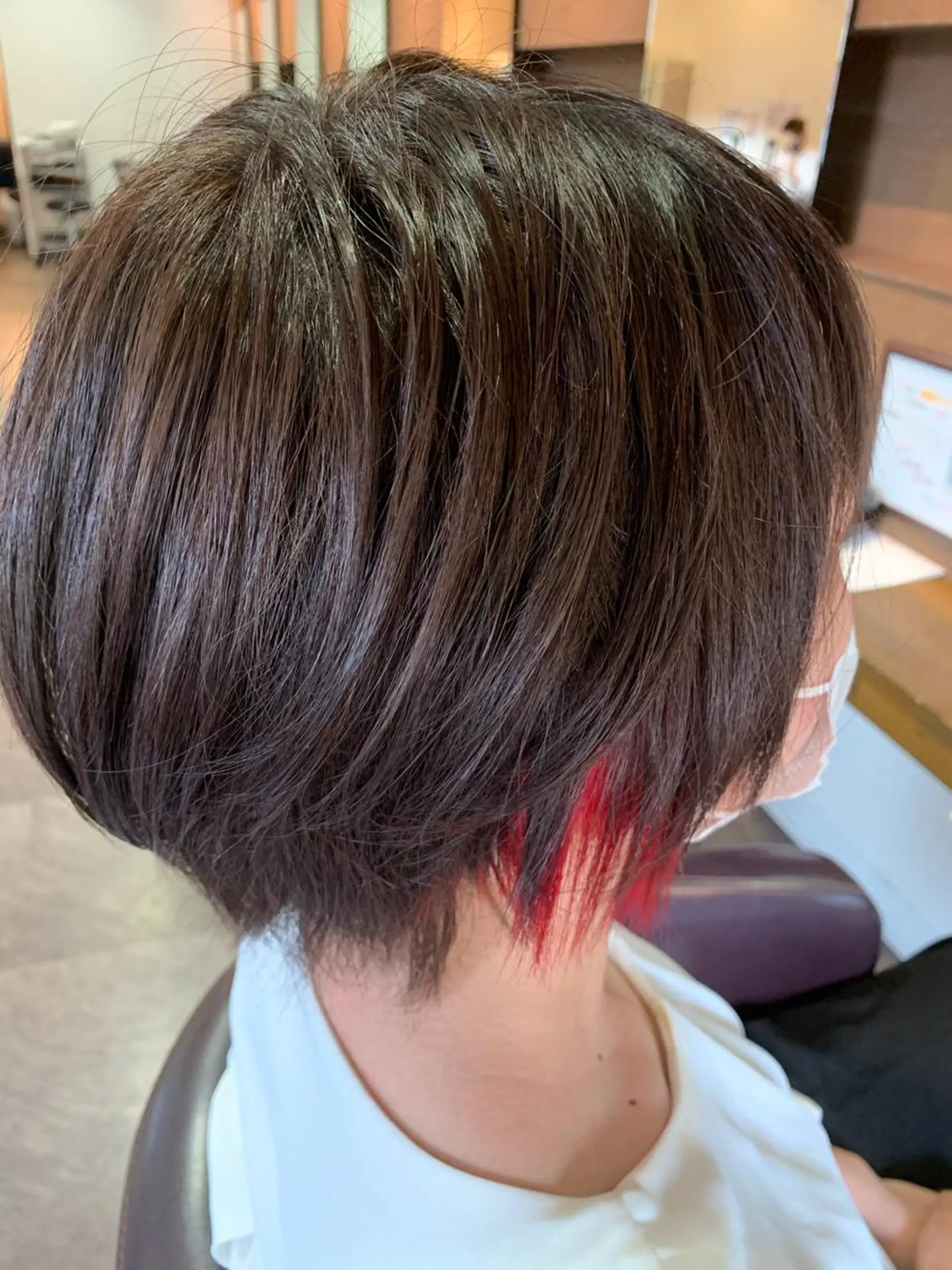 カラー LiBra  de cappuccino所属・LiBra Mikiのヘアスタイル