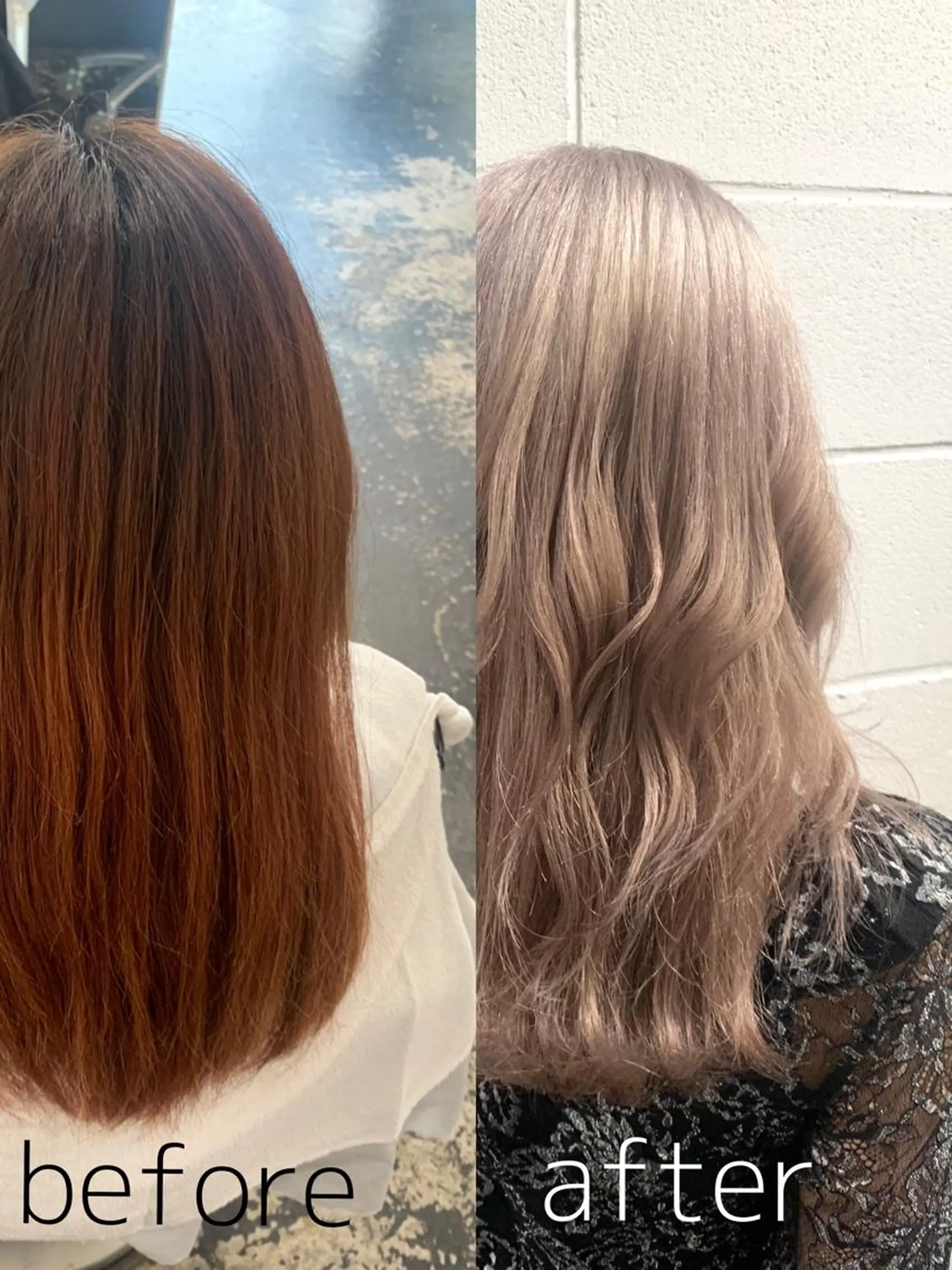 セミロング カラー ヘアアレンジ HARU//原宿🤍 リピート率NO.1のヘアスタイル