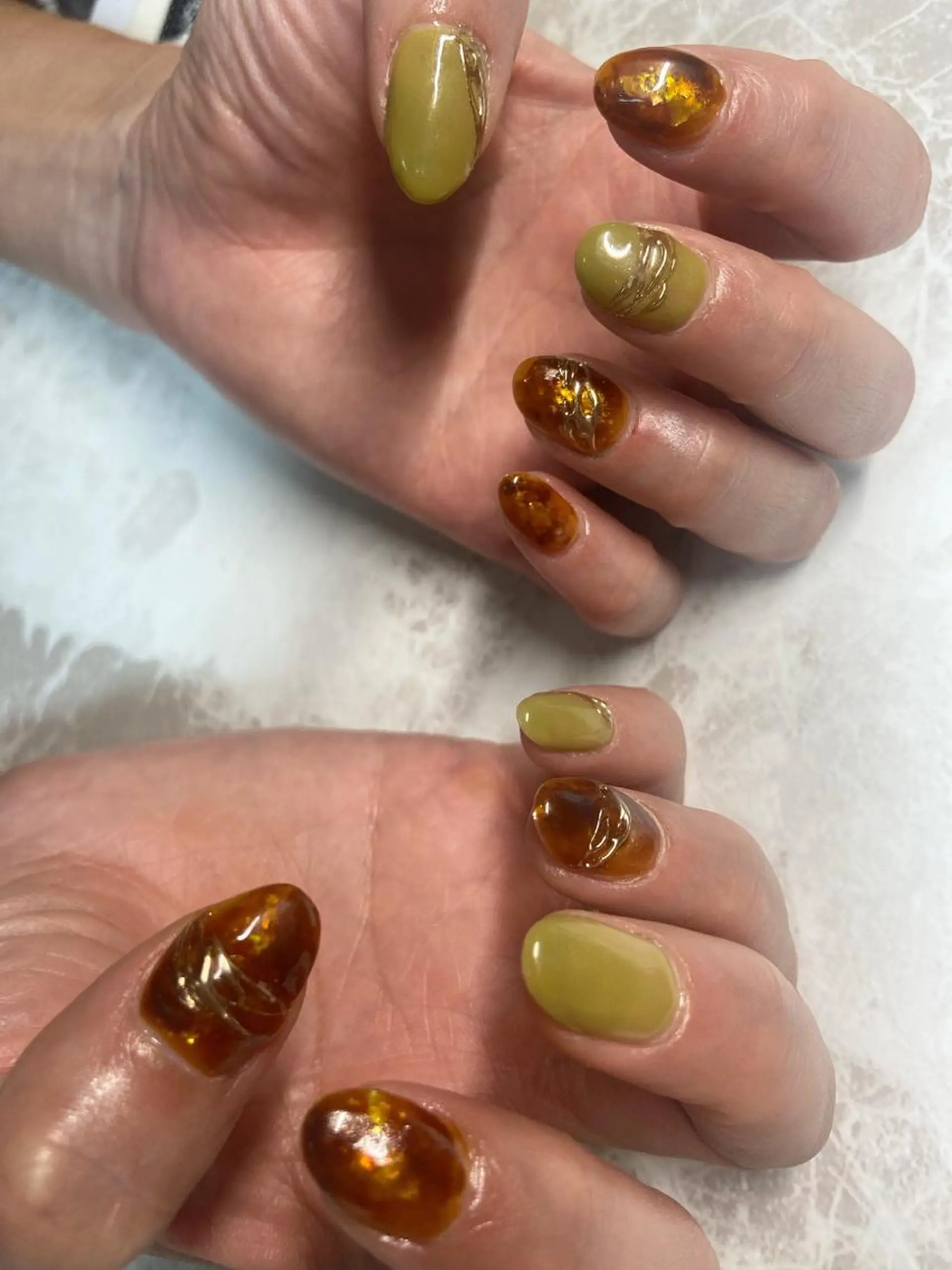 ネイル べっ甲ネイル Lulu charisu所属・lulucharis nailのネイルデザイン