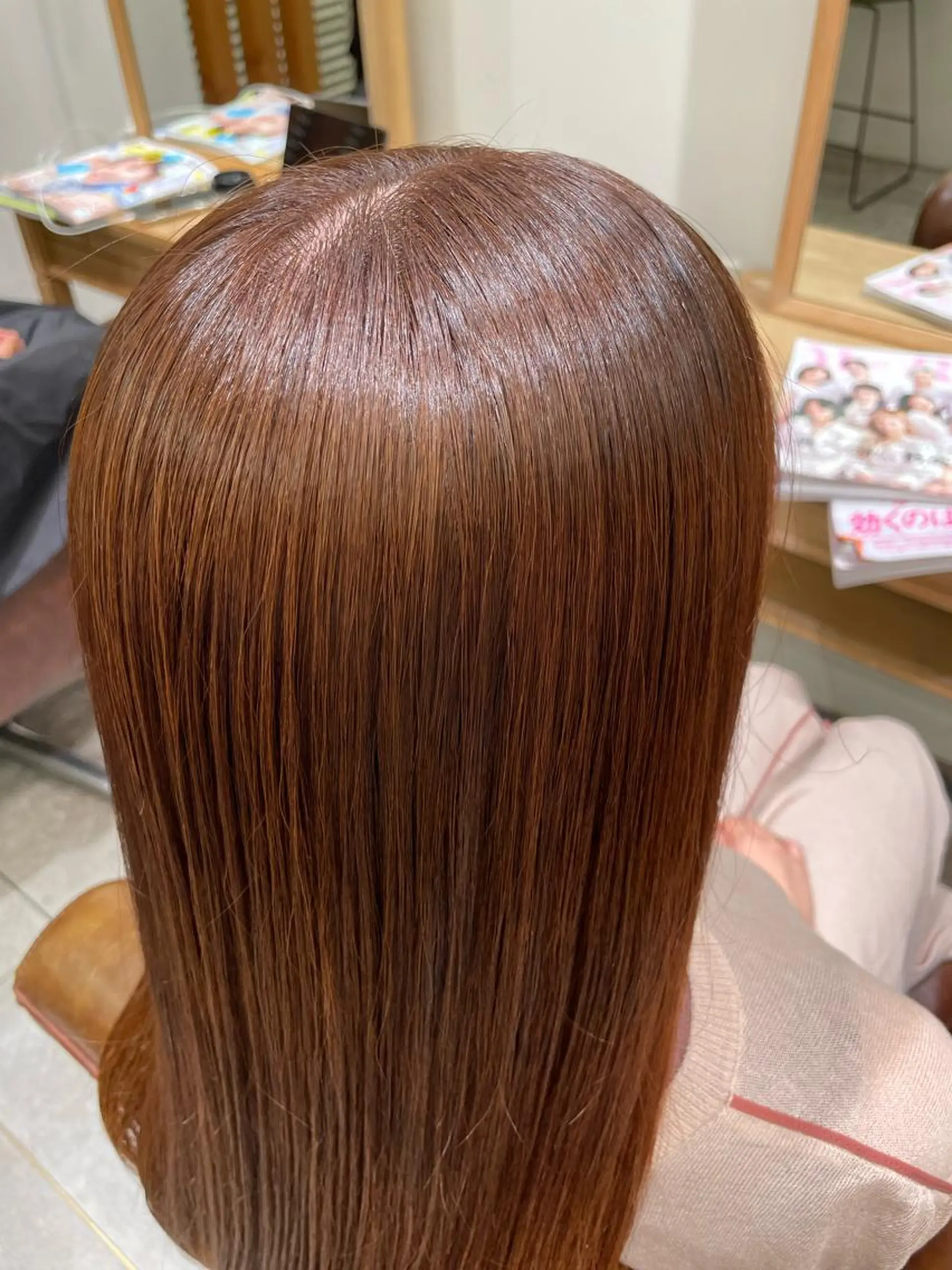 ロング カラー イシバシ ミナミのヘアスタイル