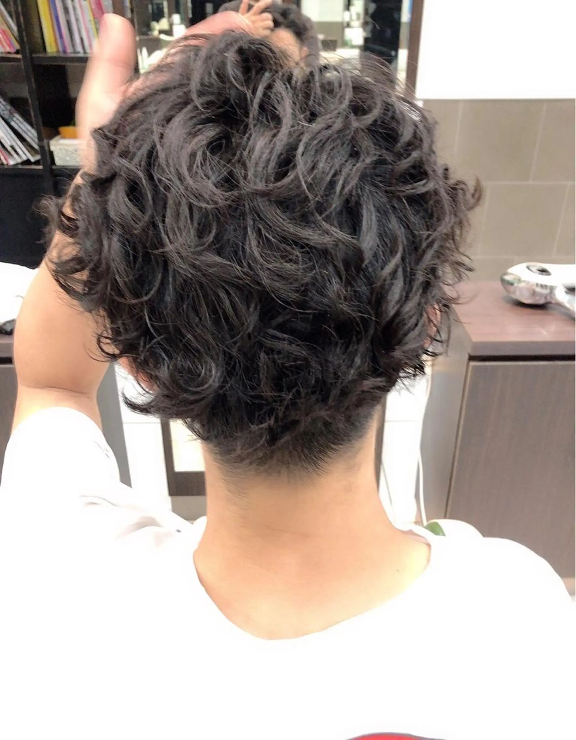 ショート パーマ メンズ PROGRESS Harukiのヘアスタイル