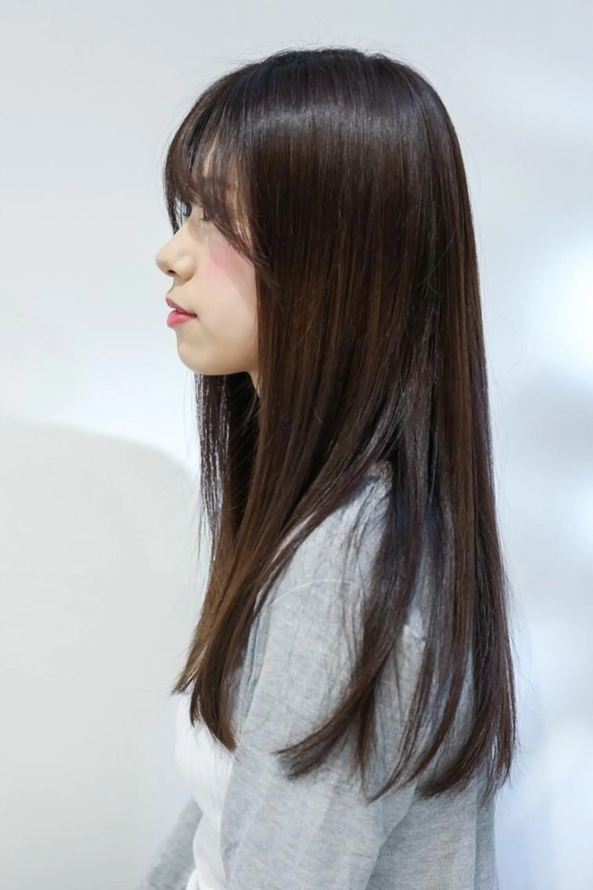 ロング カラー パーマ ヘアアレンジ ブリーチ/ヘアケア/ 艶髪/イギチハルのヘアスタイル