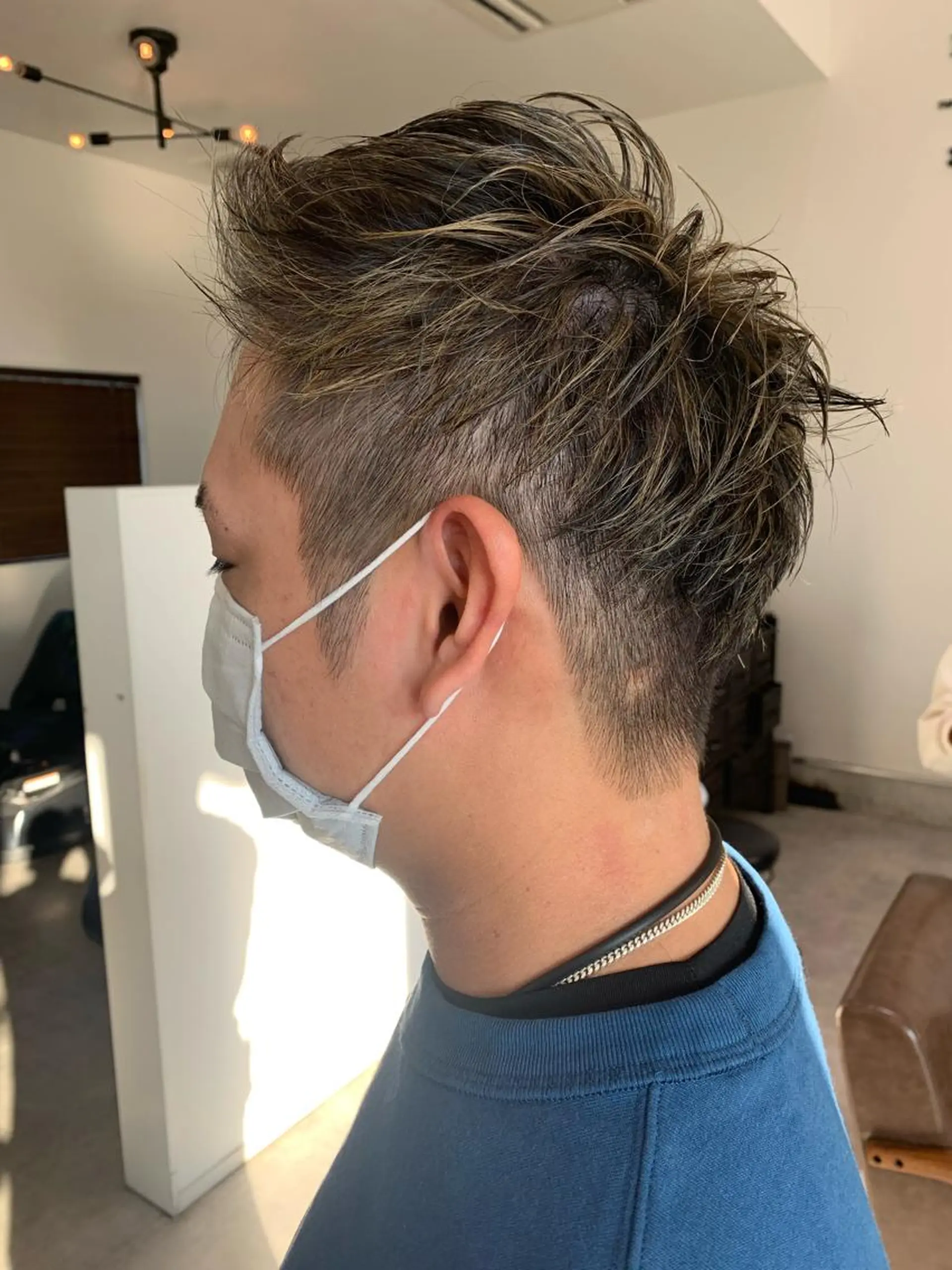 ショート ヘアカラー トリートメント ヘアセット 中村 優太のヘアスタイル