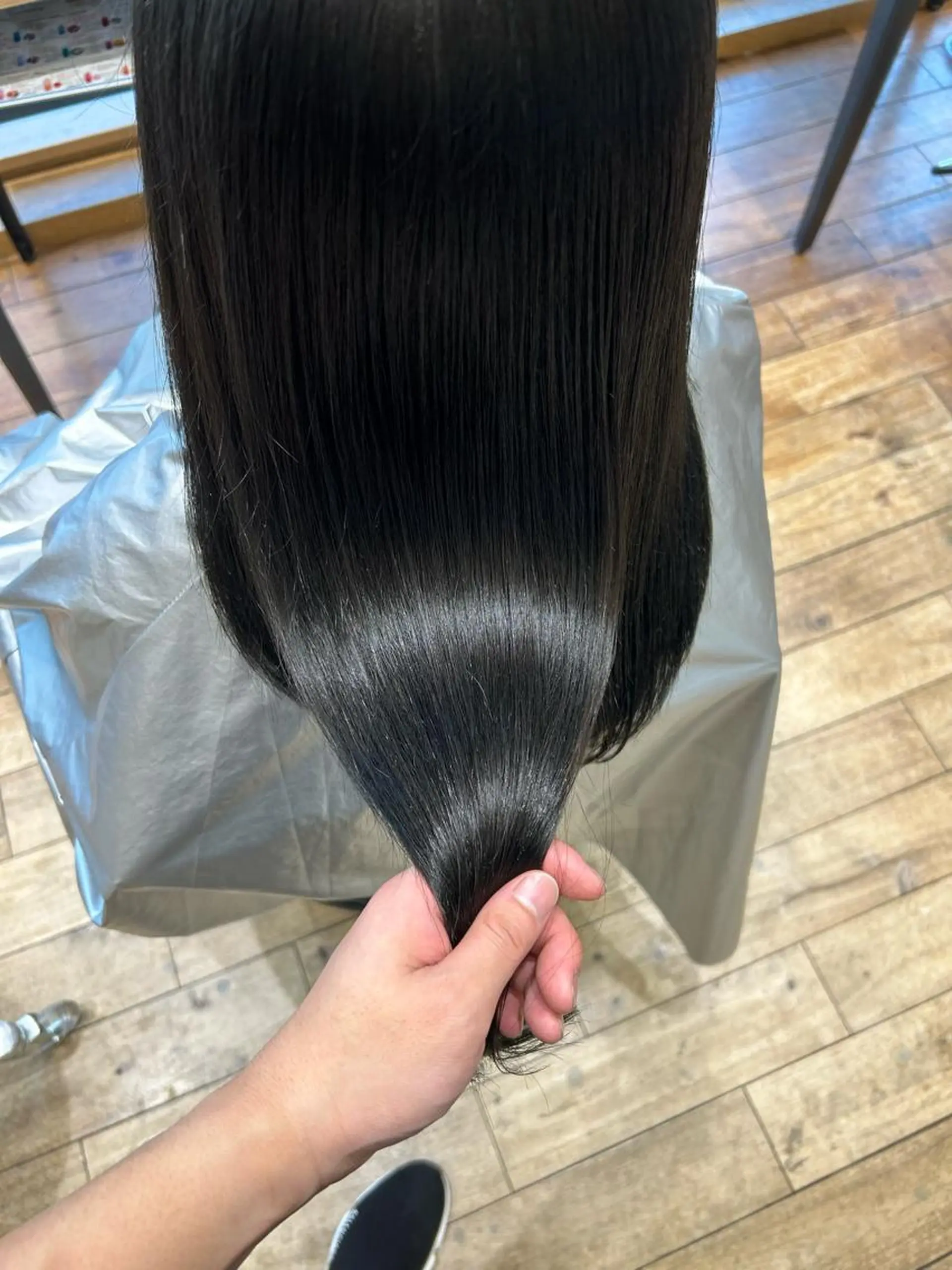 ロング カラー パーマ バレイヤージュ ブリーチ ケアブリーチ ダブルカラー ハイライトカラー カット ヘアカラー 縮毛矯正 トリートメント 新宿✨顔周りカット 韓国ヘア/坂本亜裟海のヘアスタイル