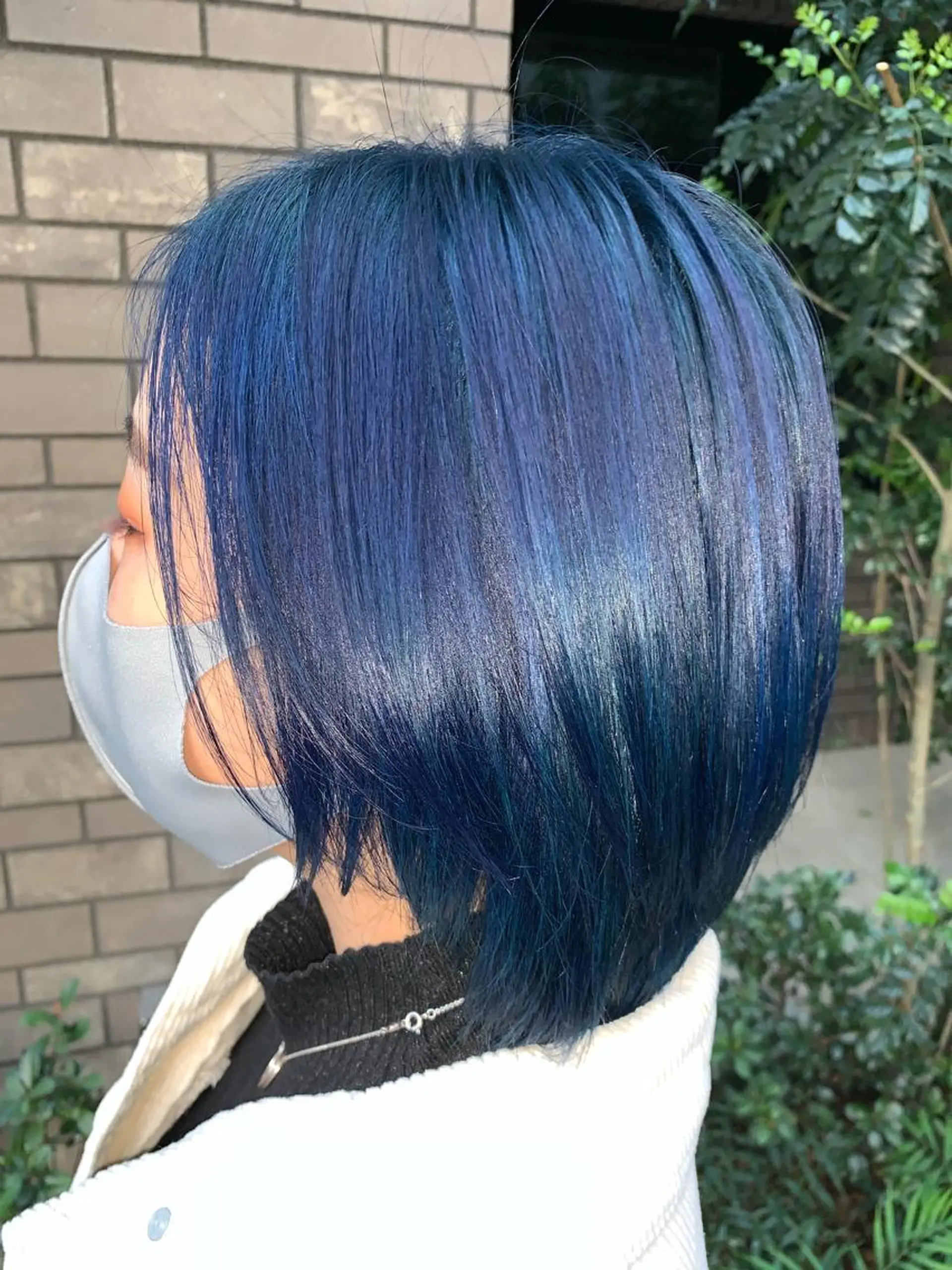 ショート 縮毛矯正 カット ヘアカラー 縮毛矯正 髪質改善/縮毛矯正 /ブリーチ矯正/岡部のヘアスタイル