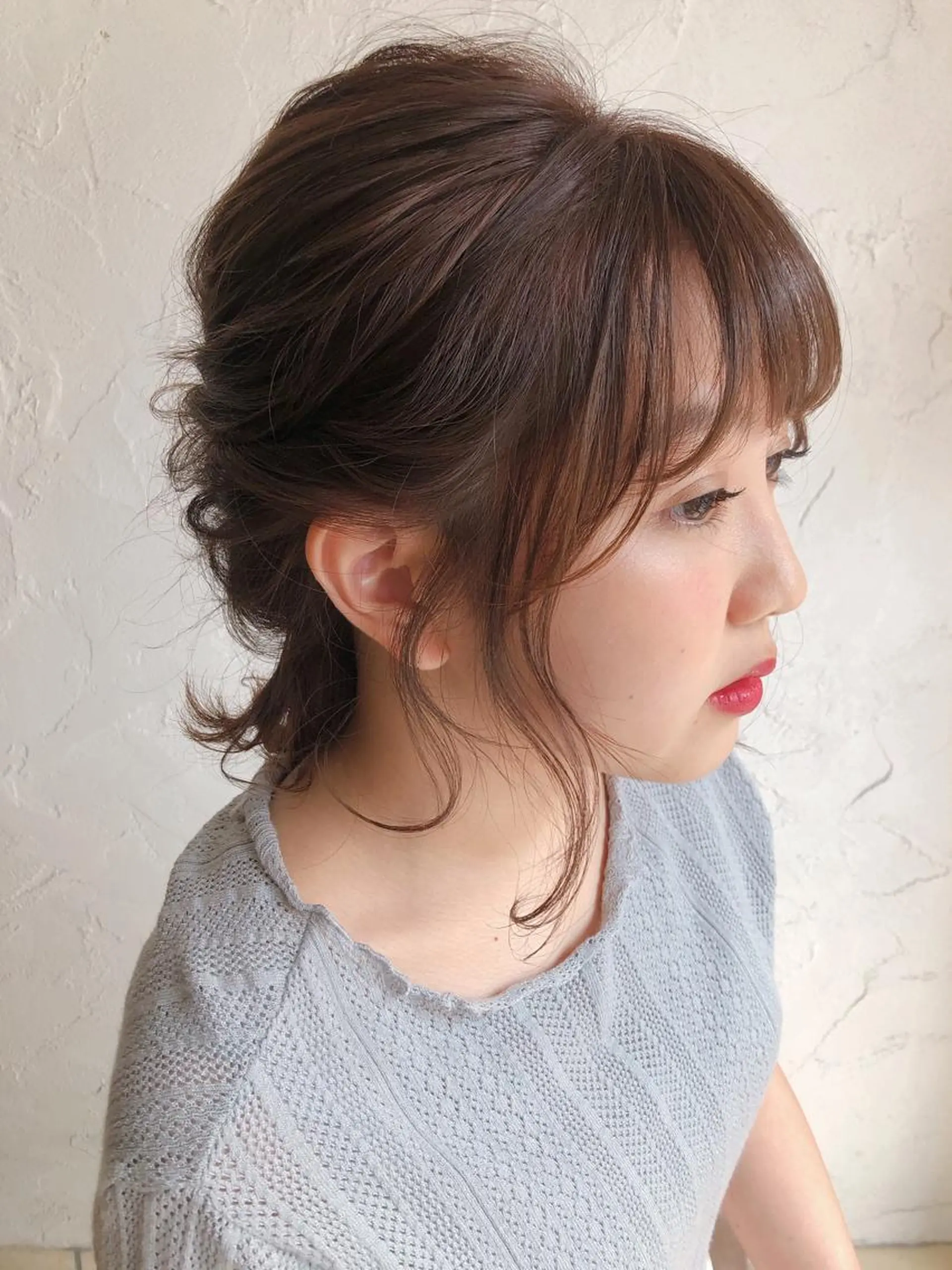 ミディアム カラー ヘアアレンジ tocca八王子 AYAKAのヘアスタイル