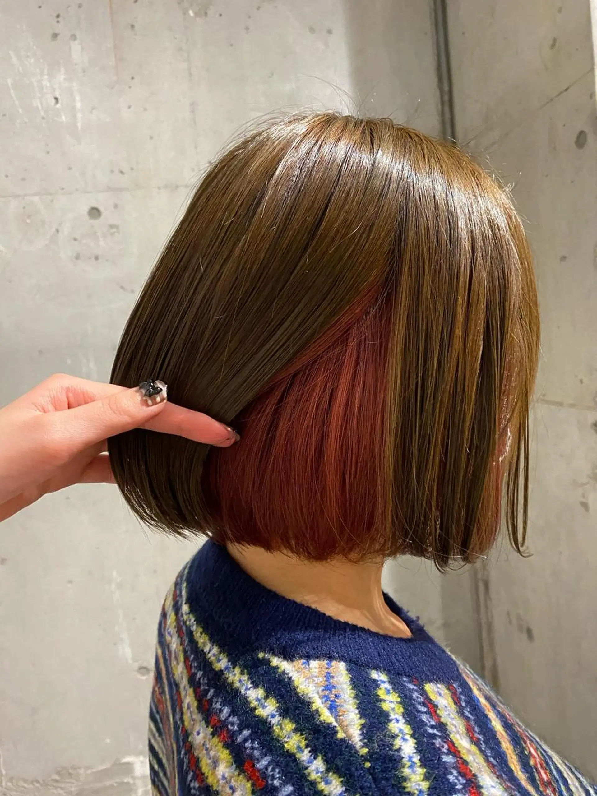 ショート ヘアカラー Ayaka🩰🎀 ガーリー/暖色♡のヘアスタイル