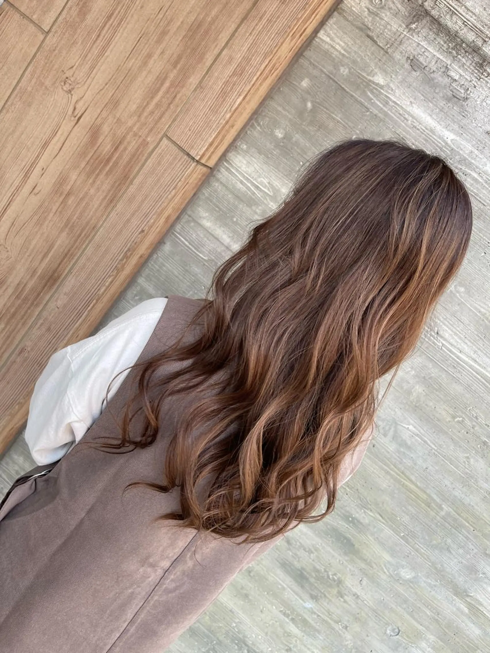 ロング カット ヘアカラー オージュアソムリエ DAIKI⭐️のヘアスタイル