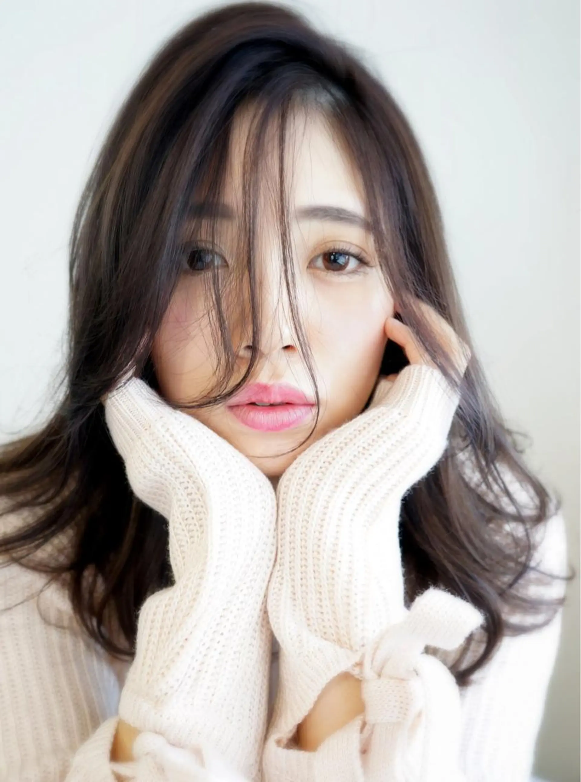 セミロング カラー うざバング 17hairmake&nail所属・小谷 未歩のヘアスタイル