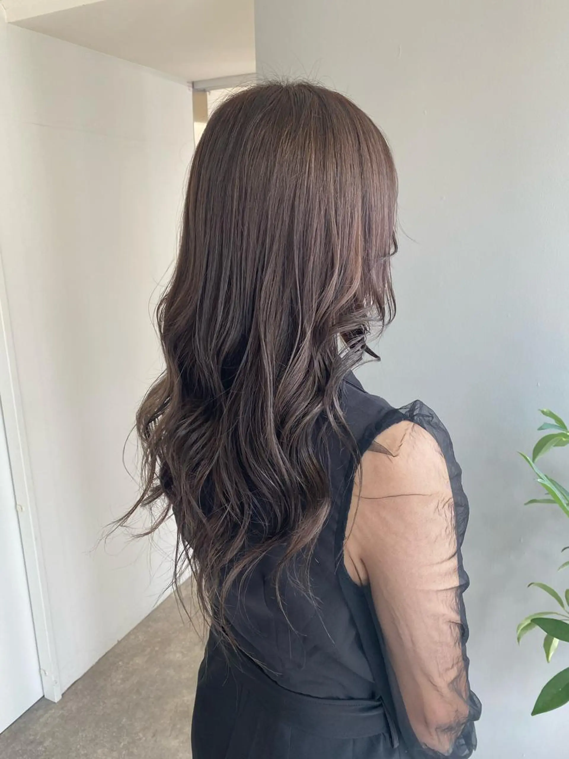 ロング カラー ヘアアレンジ ブリーチ 透明感カラー グレージュ ヘアカラー ボブ /ニュアンス/ satomi🧸💖のヘアスタイル