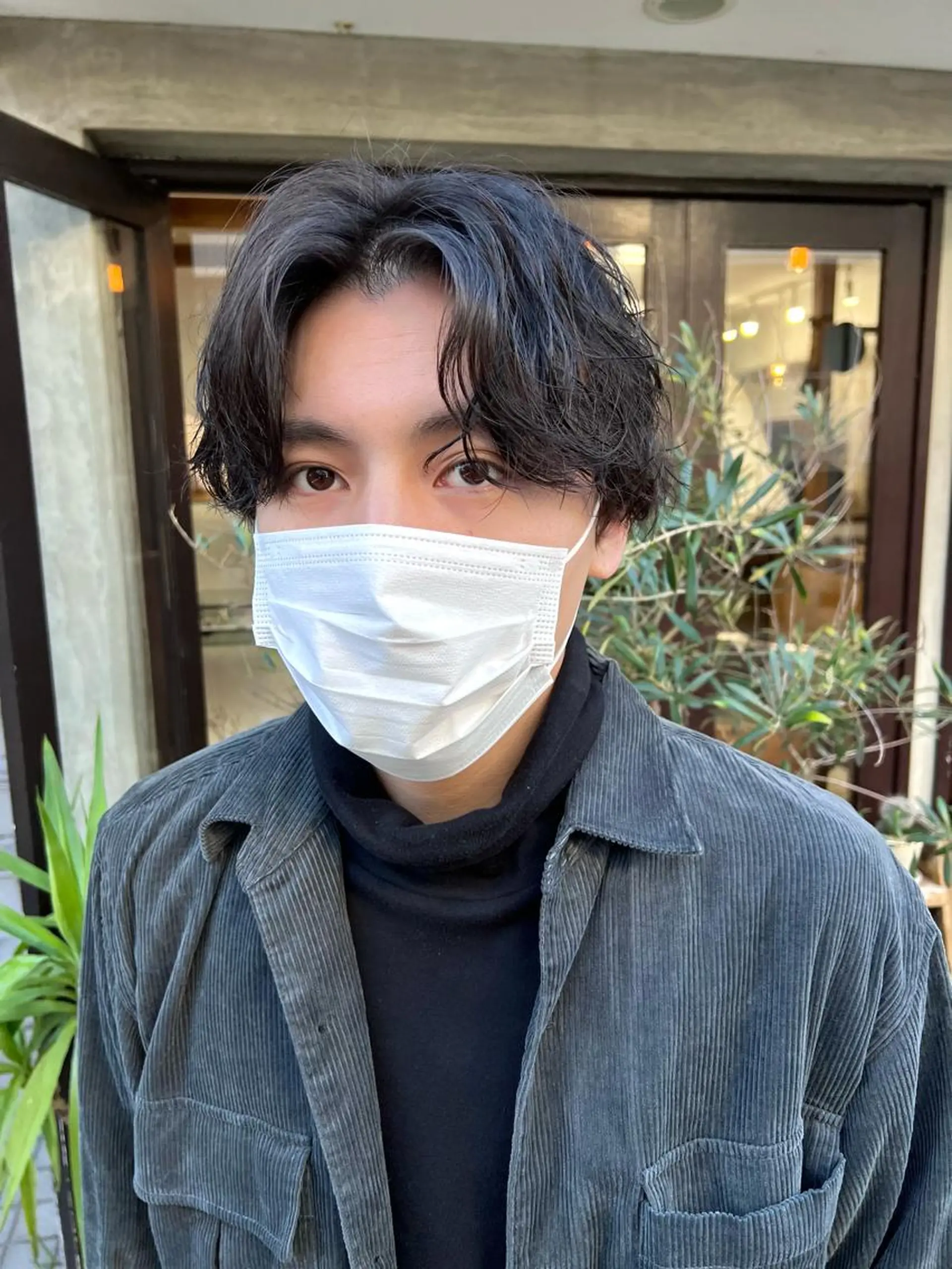 ショート メンズ カット ヘアカラー 木村陸弥 似合わせ 透明感カラー🌿のヘアスタイル