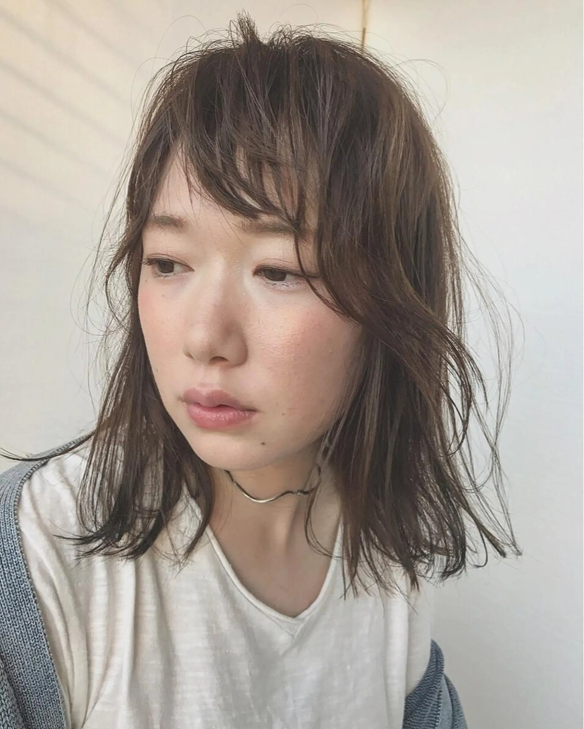 ミディアム パーマ FRAME所属・FRAME/髪を育 てる/大人デザインのヘアスタイル