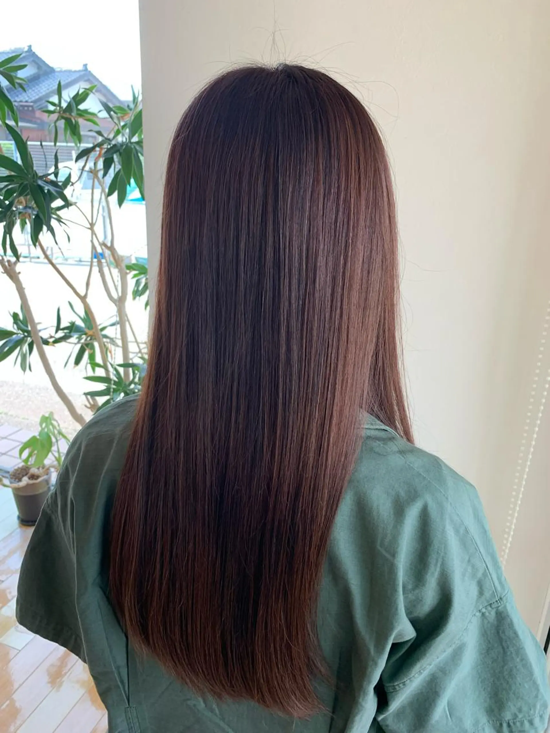 カラー 柴田 結衣のヘアスタイル