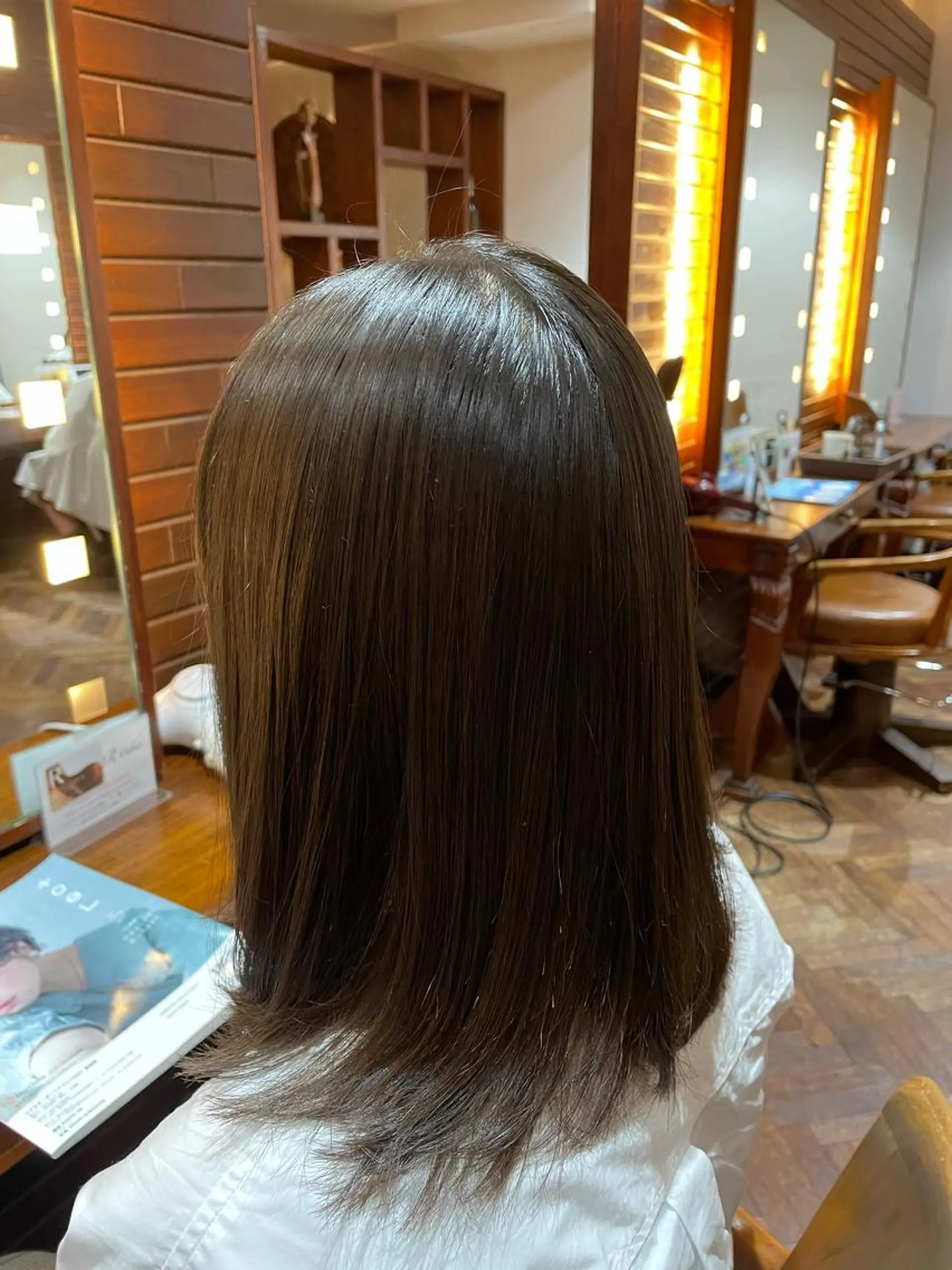 ミディアム stylist YUTOのヘアスタイル