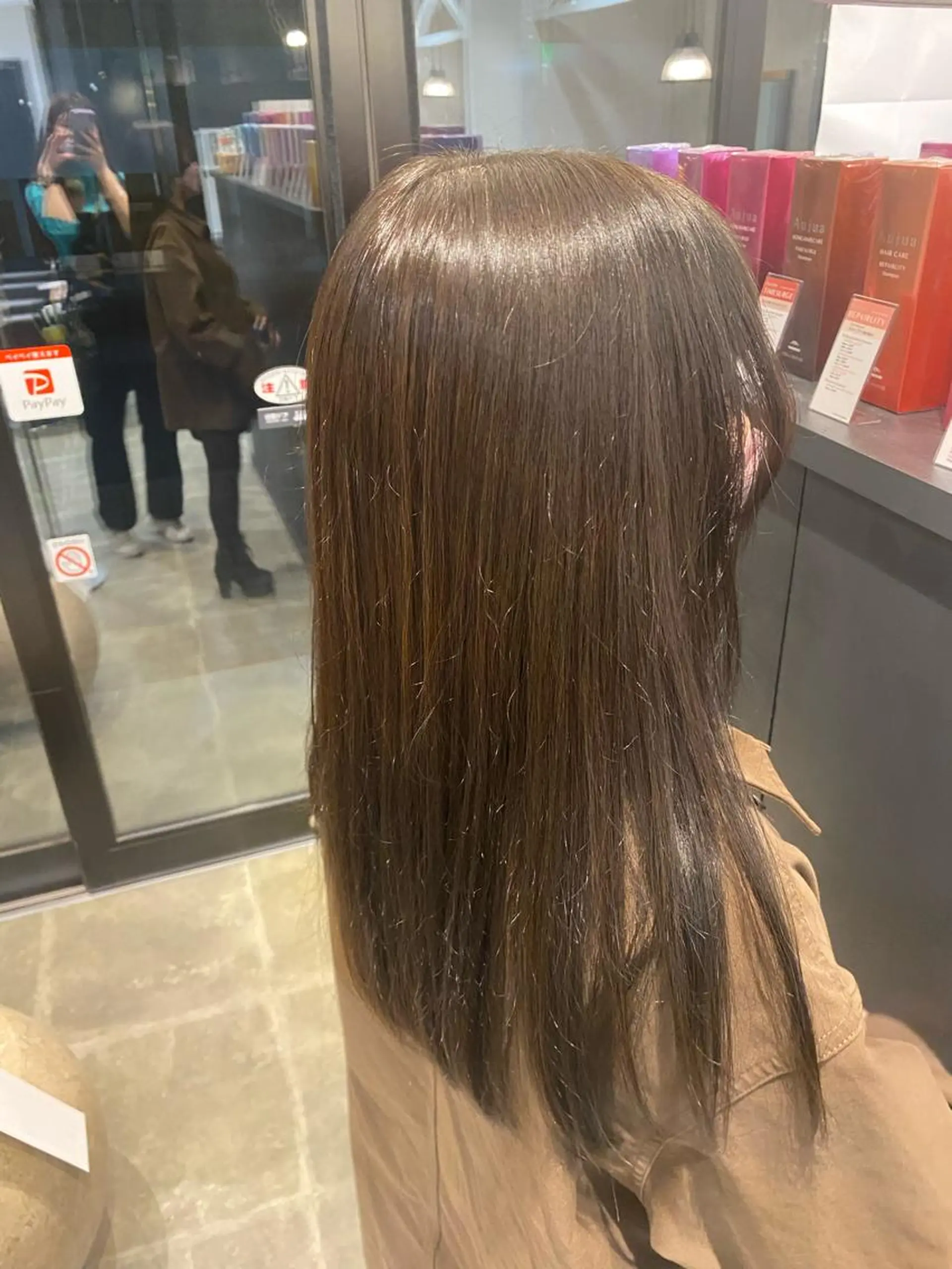 ロング 柴田 枝利子のヘアスタイル