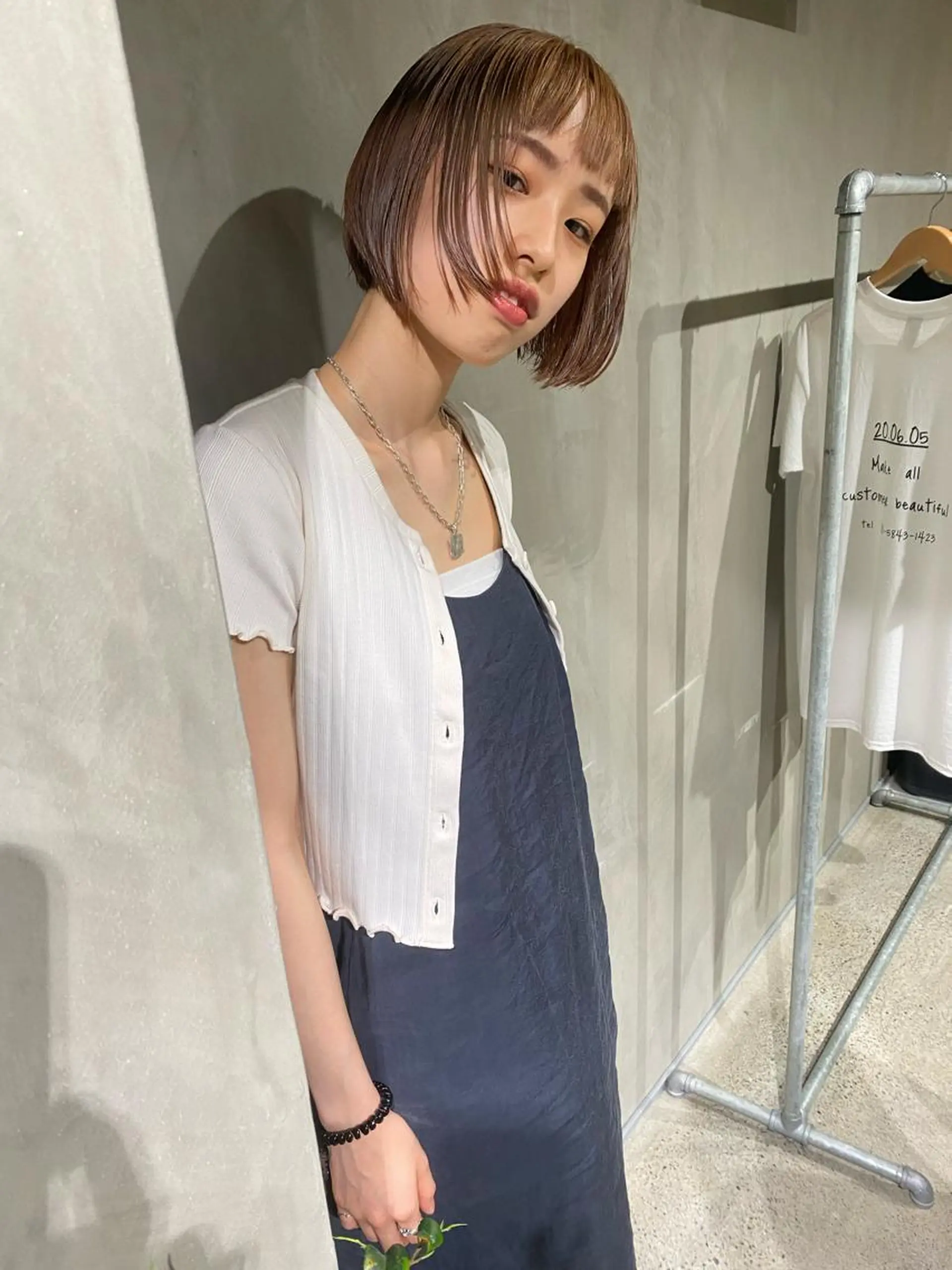 ショート deco所属・無料カットモデル 丸川英心のヘアスタイル