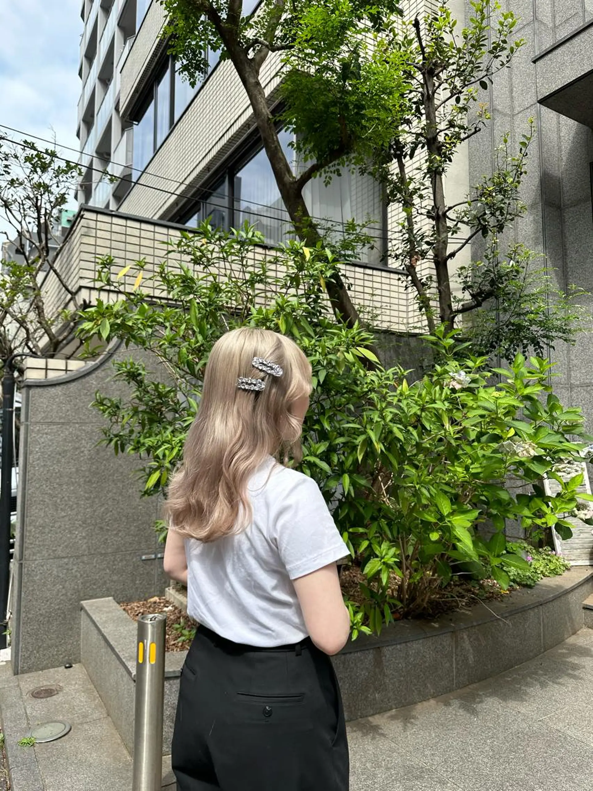 カラー ハイトーンカラー レイヤースタイル /宮本セナのヘアスタイル