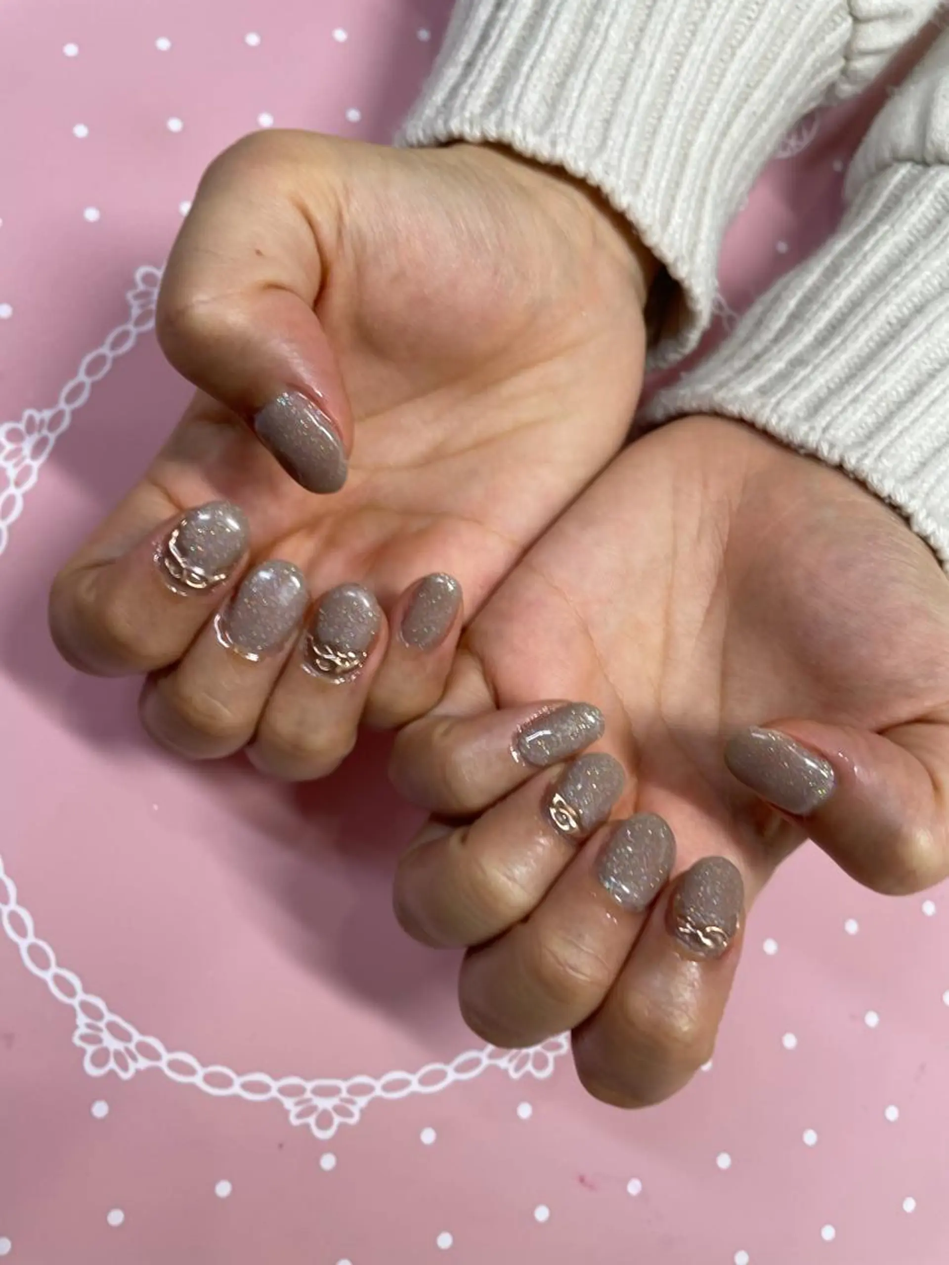ショート ネイル アートネイル ハンドネイル 《LB》ラブリエ Nail&eyeのマツエク・マツパデザイン