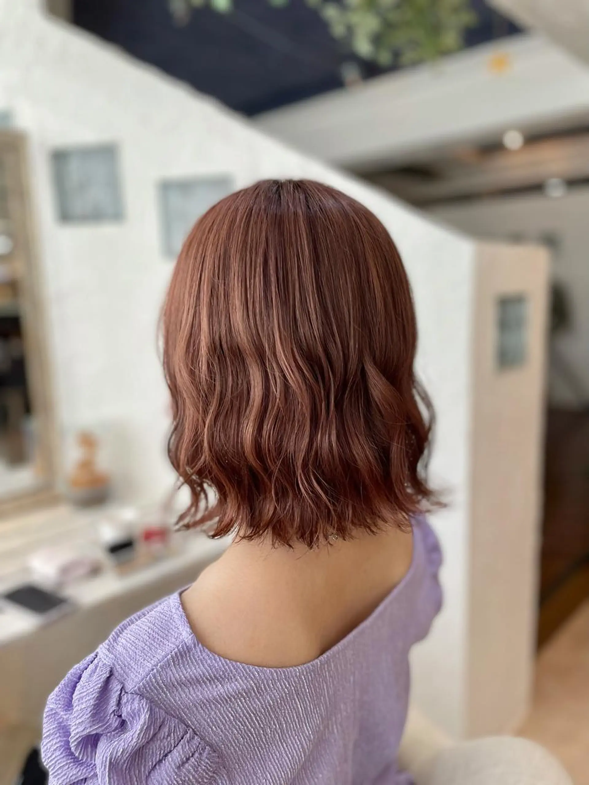 ショート カラー ベージュカラー ピンクカラー ピンクベージュ カット ヘアカラー トリートメント 🌱工藤たいかい Lost  Cityのヘアスタイル