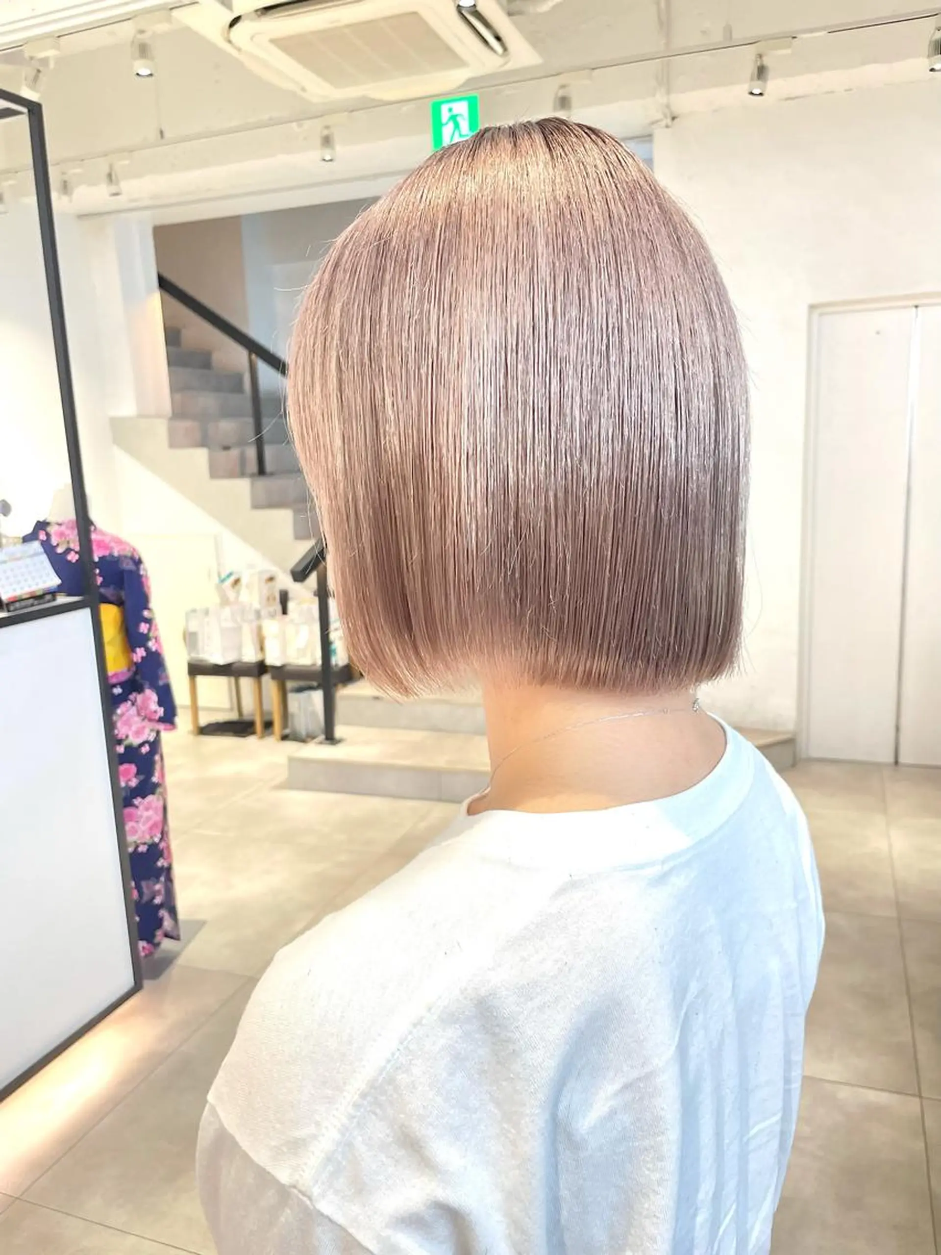 ショート カラー カット パーマ 🇰🇷カルマパーマ kaito🇰🇷のヘアスタイル