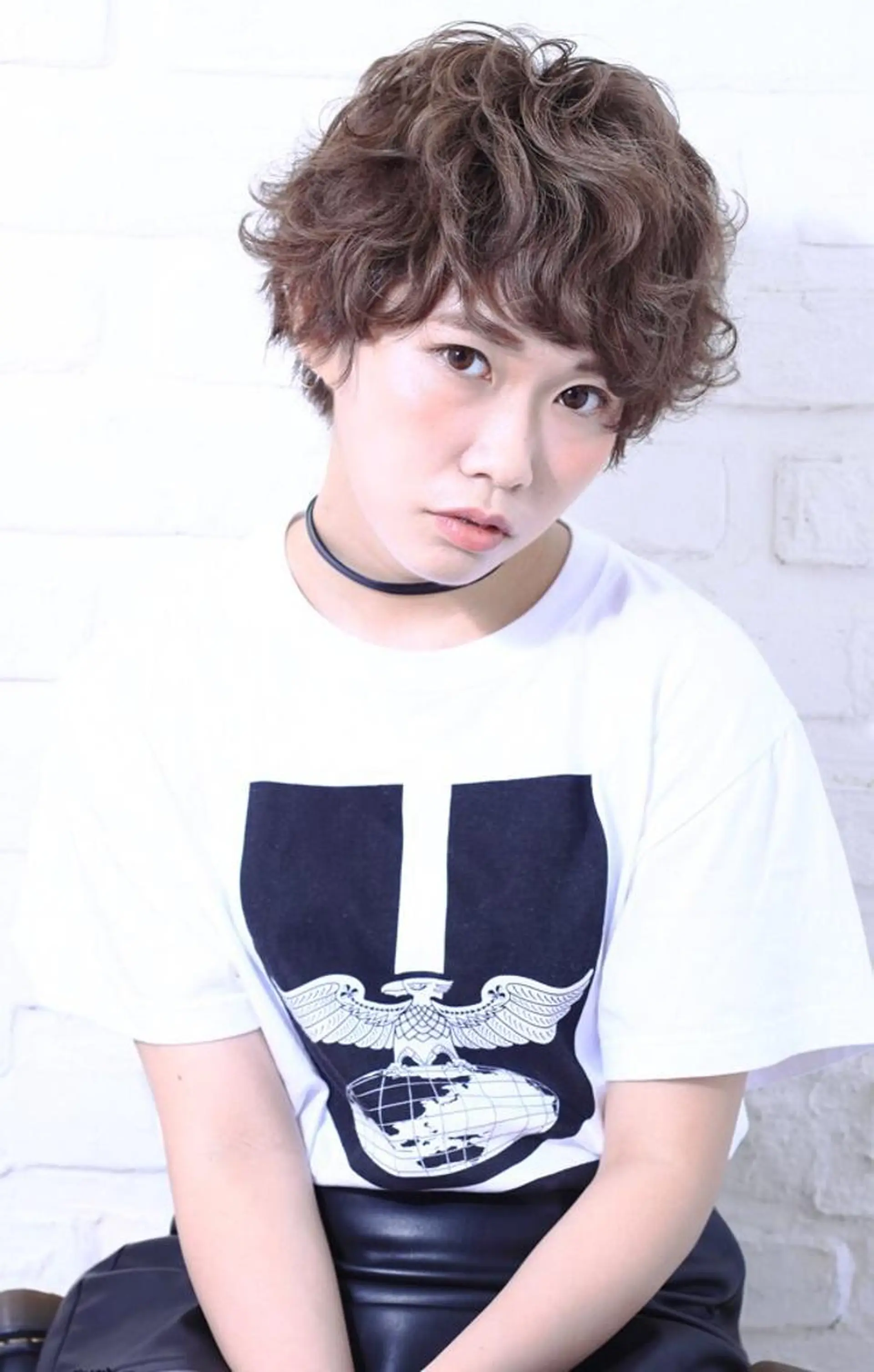 ショート パーマ ✨髪質改善が大好評✨ 美容室lic近藤✨のヘアスタイル