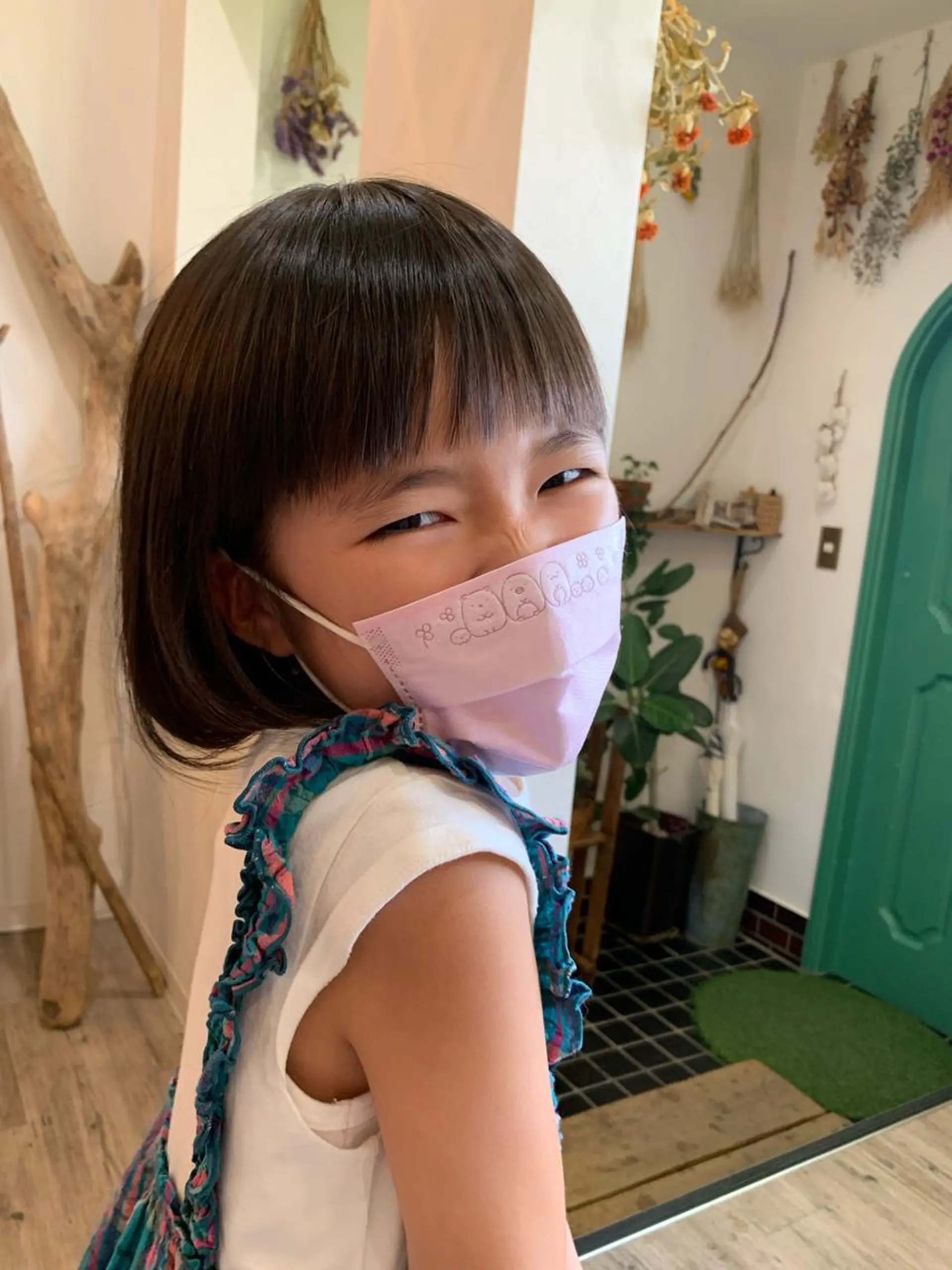 ショート キッズ 佐藤 美咲のヘアスタイル