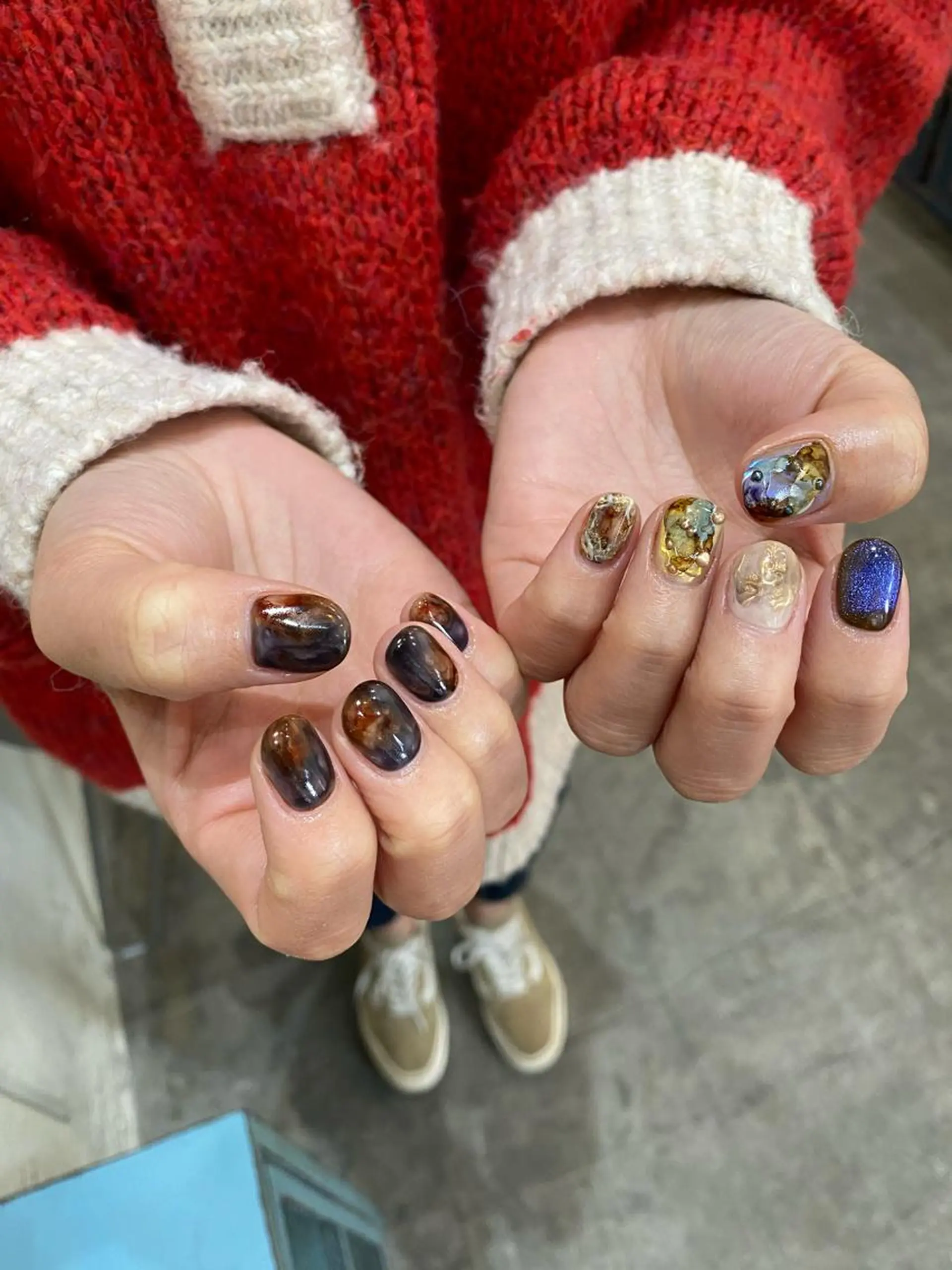 ネイル ハンドネイル nable.所属・栗林 実莉のネイルデザイン