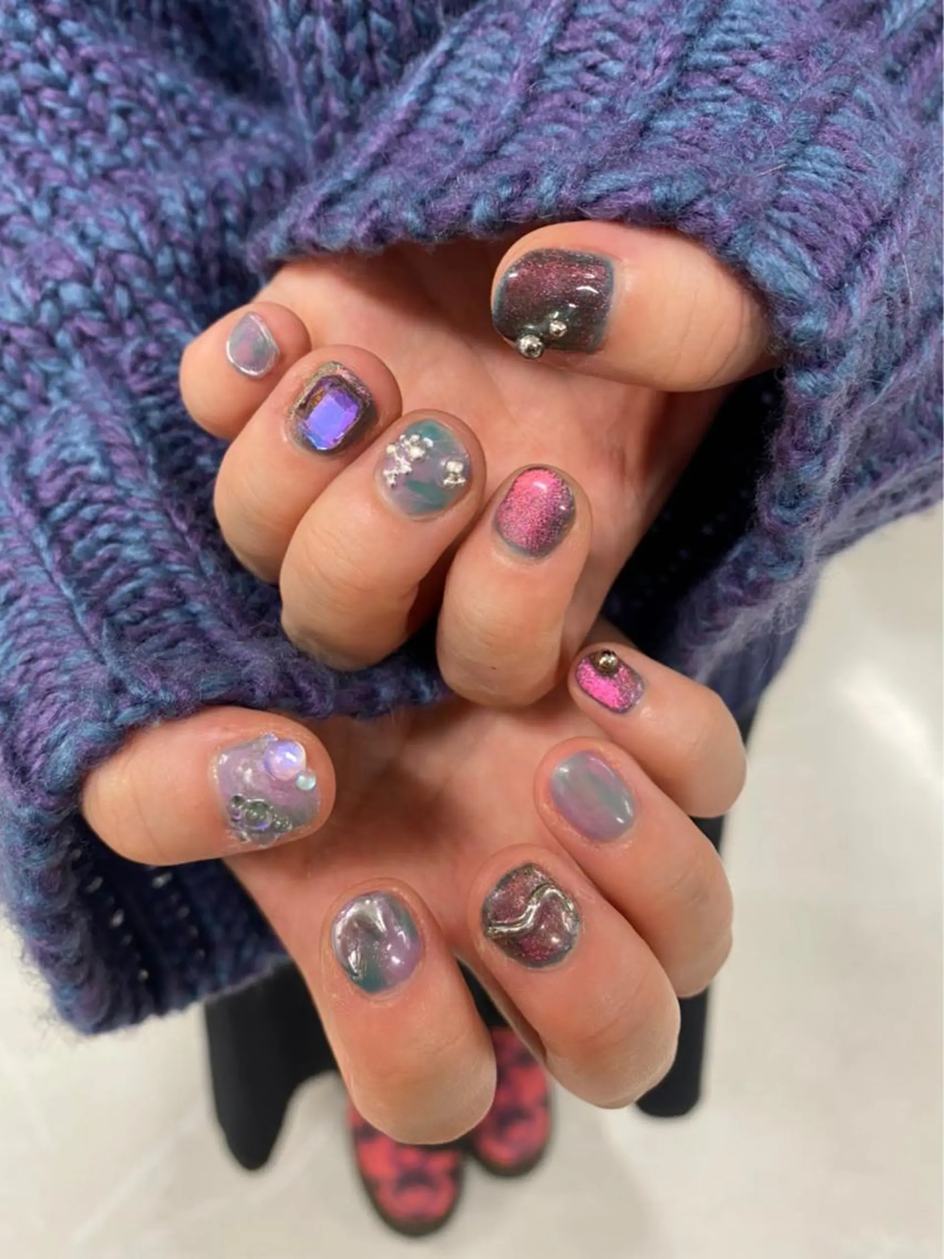 ネイル 🦋 りえ🦋のネイルデザイン