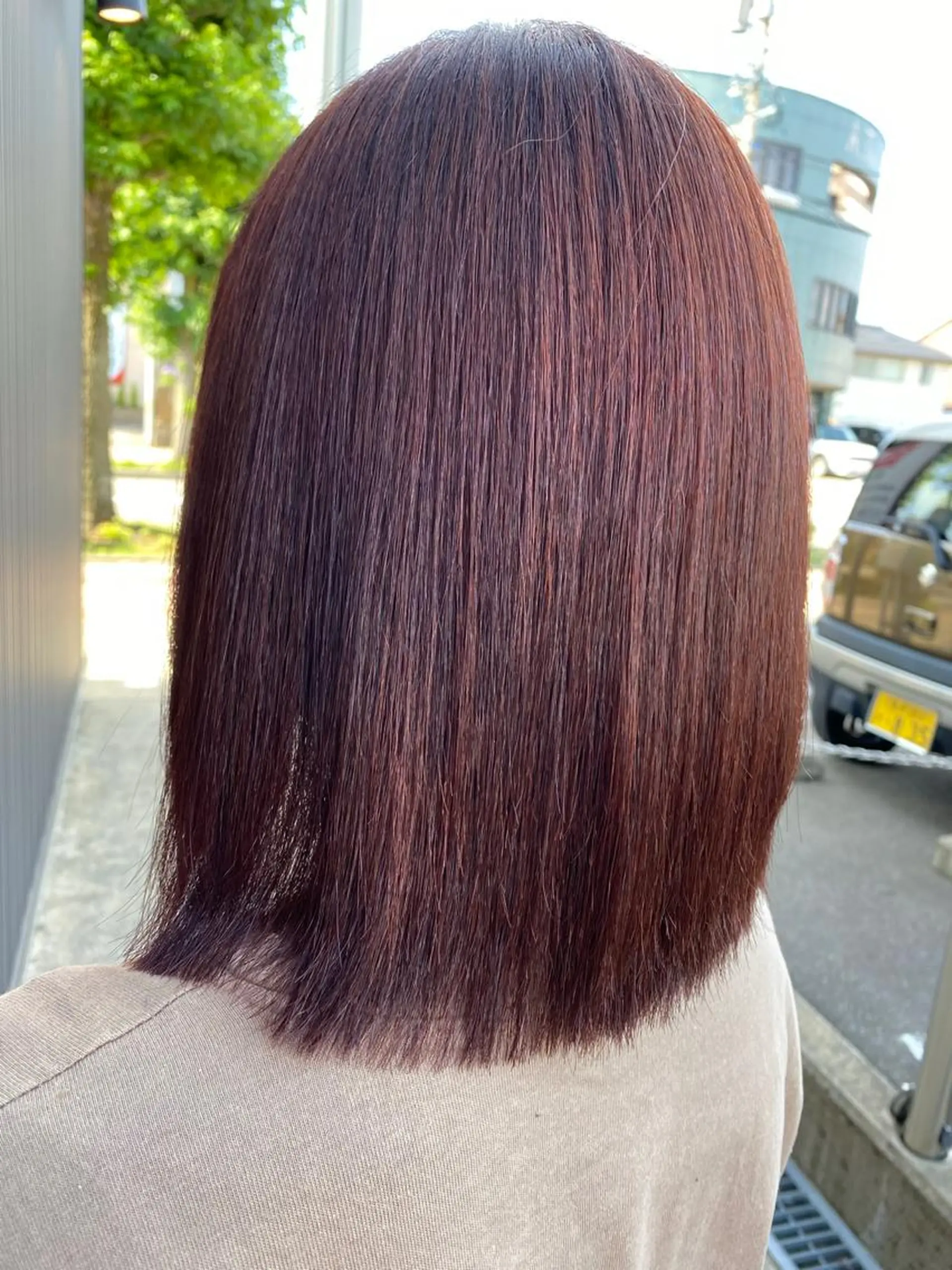 ミディアム 多河 遥のヘアスタイル