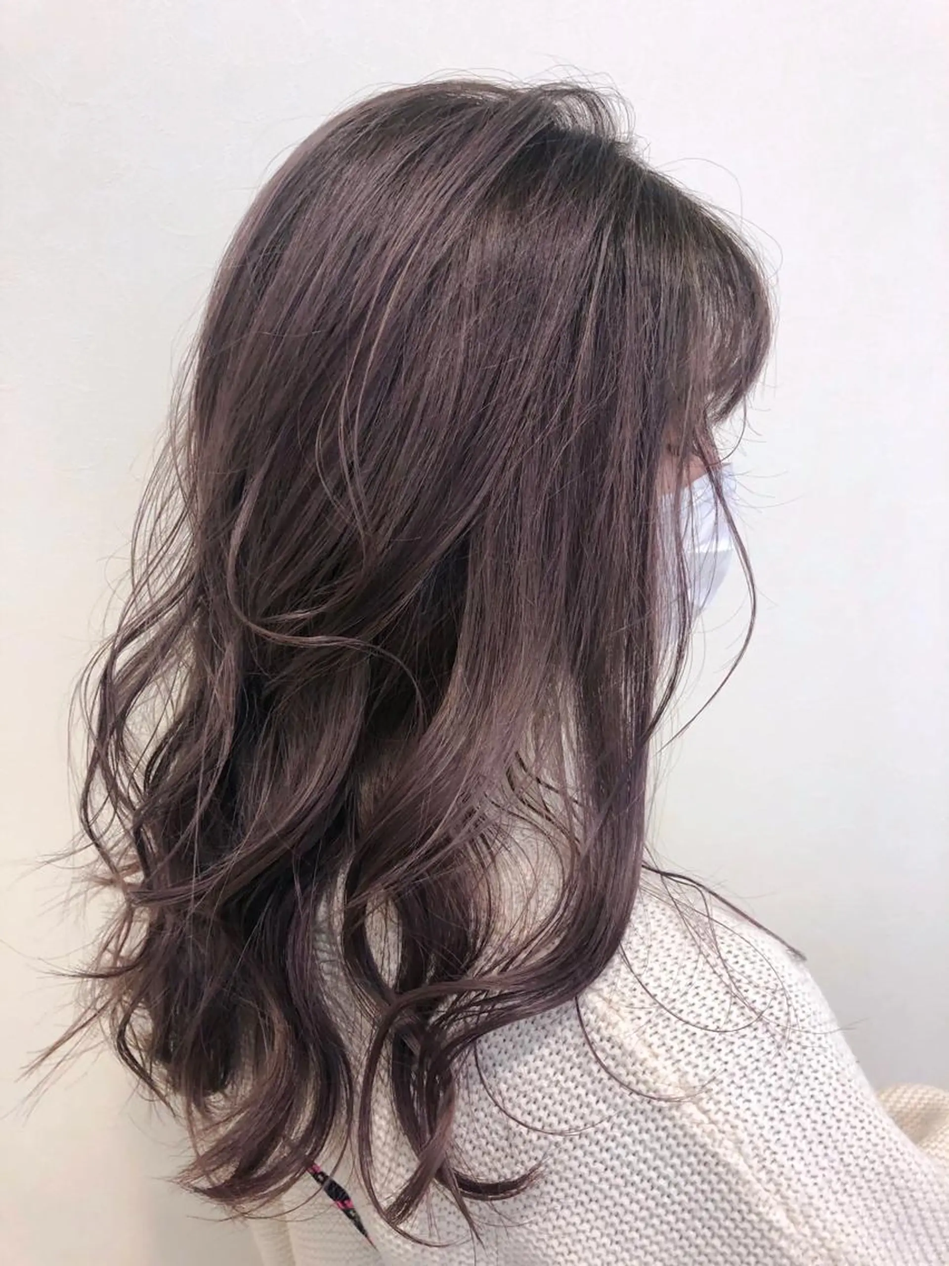 セミロング カラー セミロングパーマ 髪質改善 レイヤーカット カット ヘアカラー レイヤー/髪質改善 /YUUKI/船橋のヘアスタイル