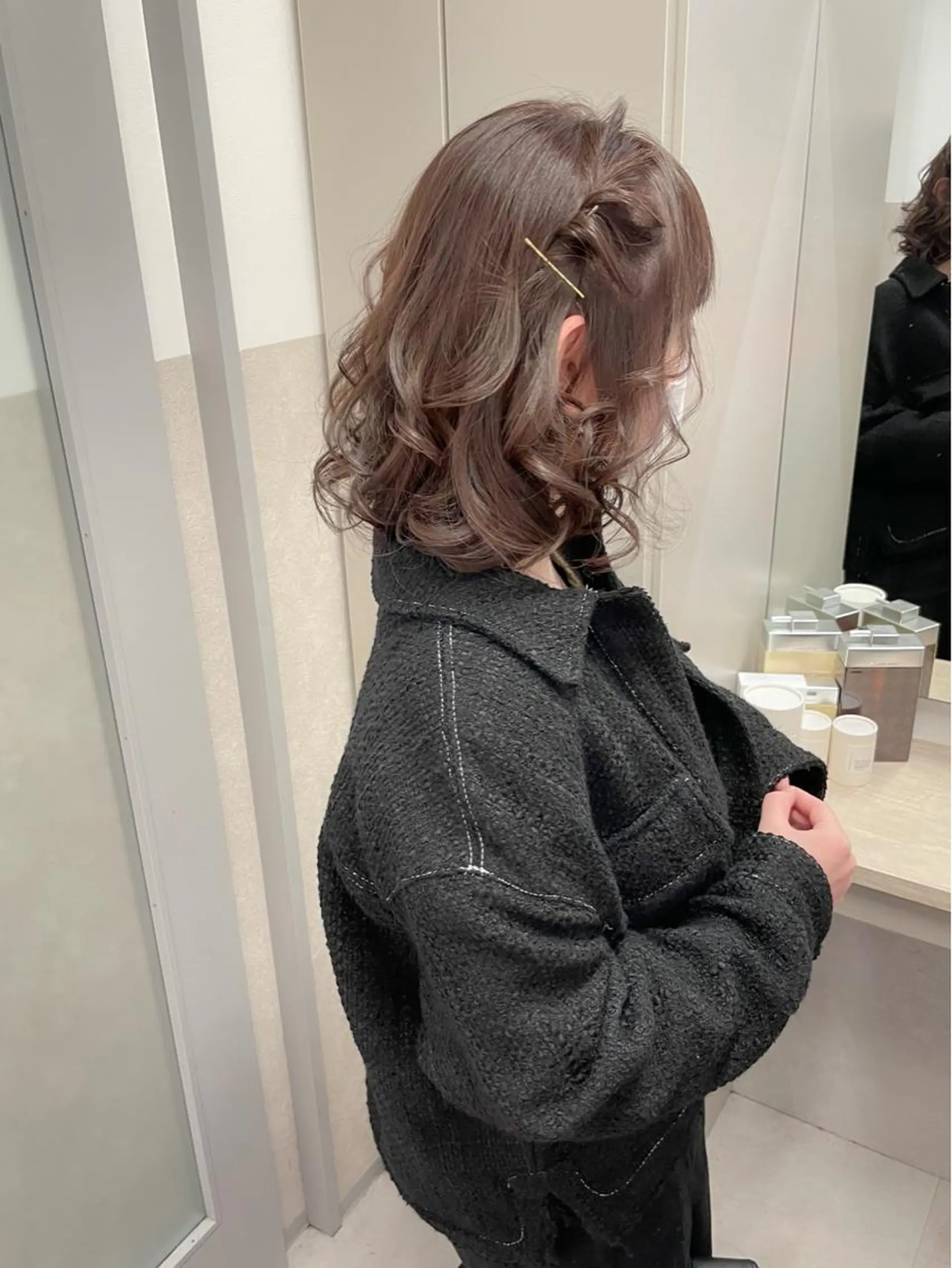 ミディアム カラー ヘアアレンジ autre所属・大久保 ひでなりのヘアスタイル