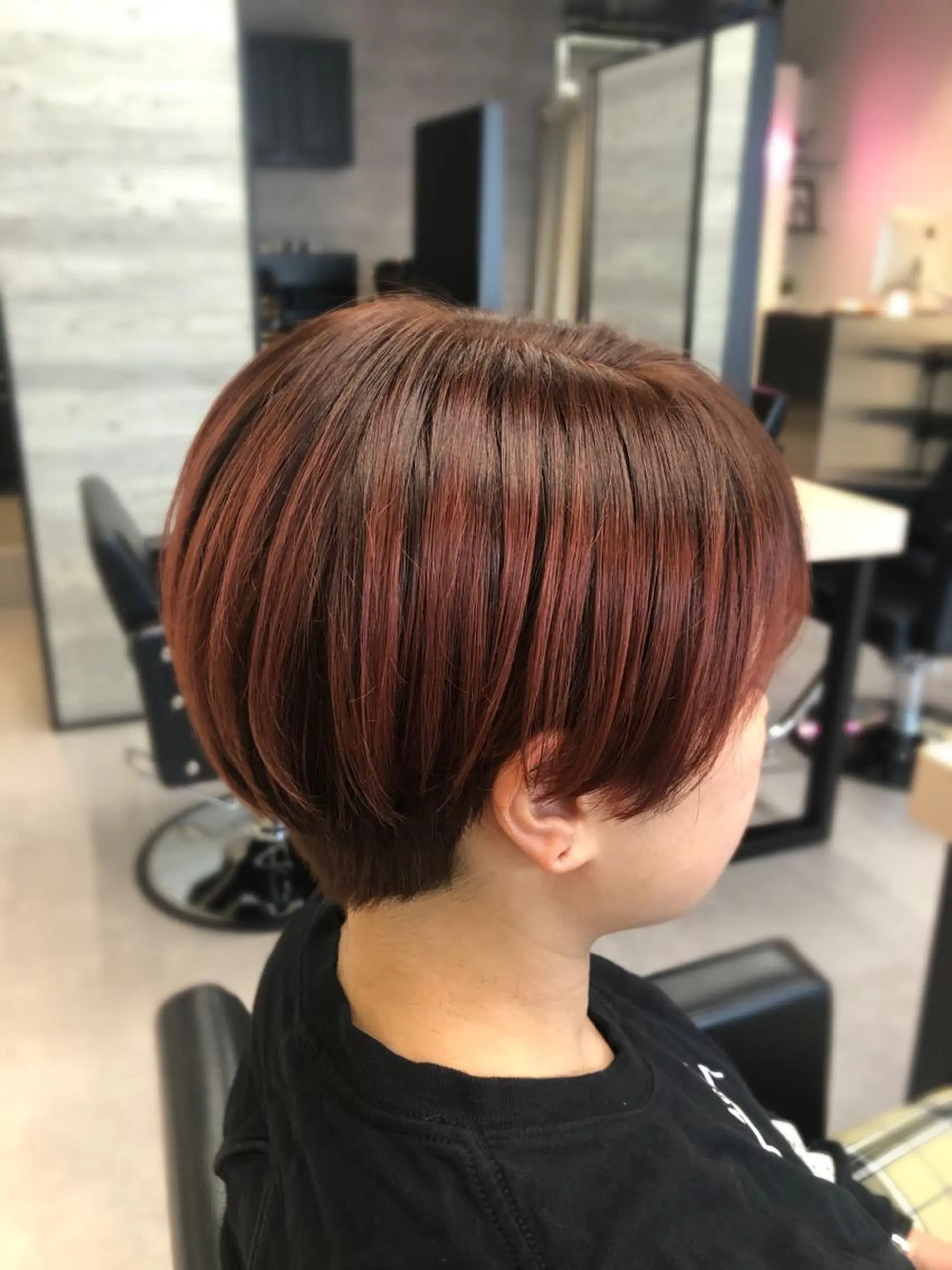 ショート カラー 🪞個室サロン/韓国 艶髪/keito🪞のヘアスタイル