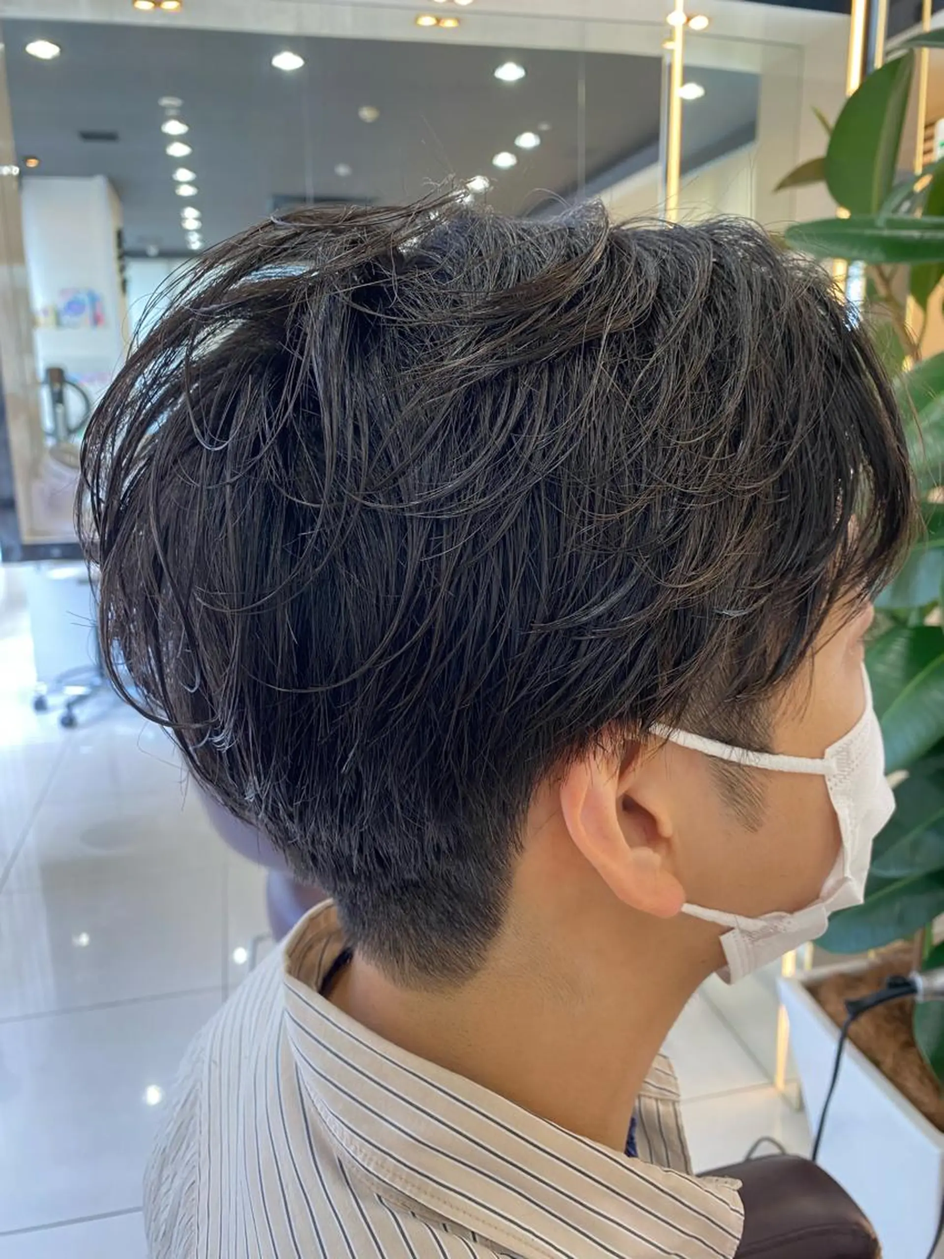 ショート パーマ メンズ カット パーマ メンズサロン/戸塚駅 東口3分/冨田大輝のヘアスタイル