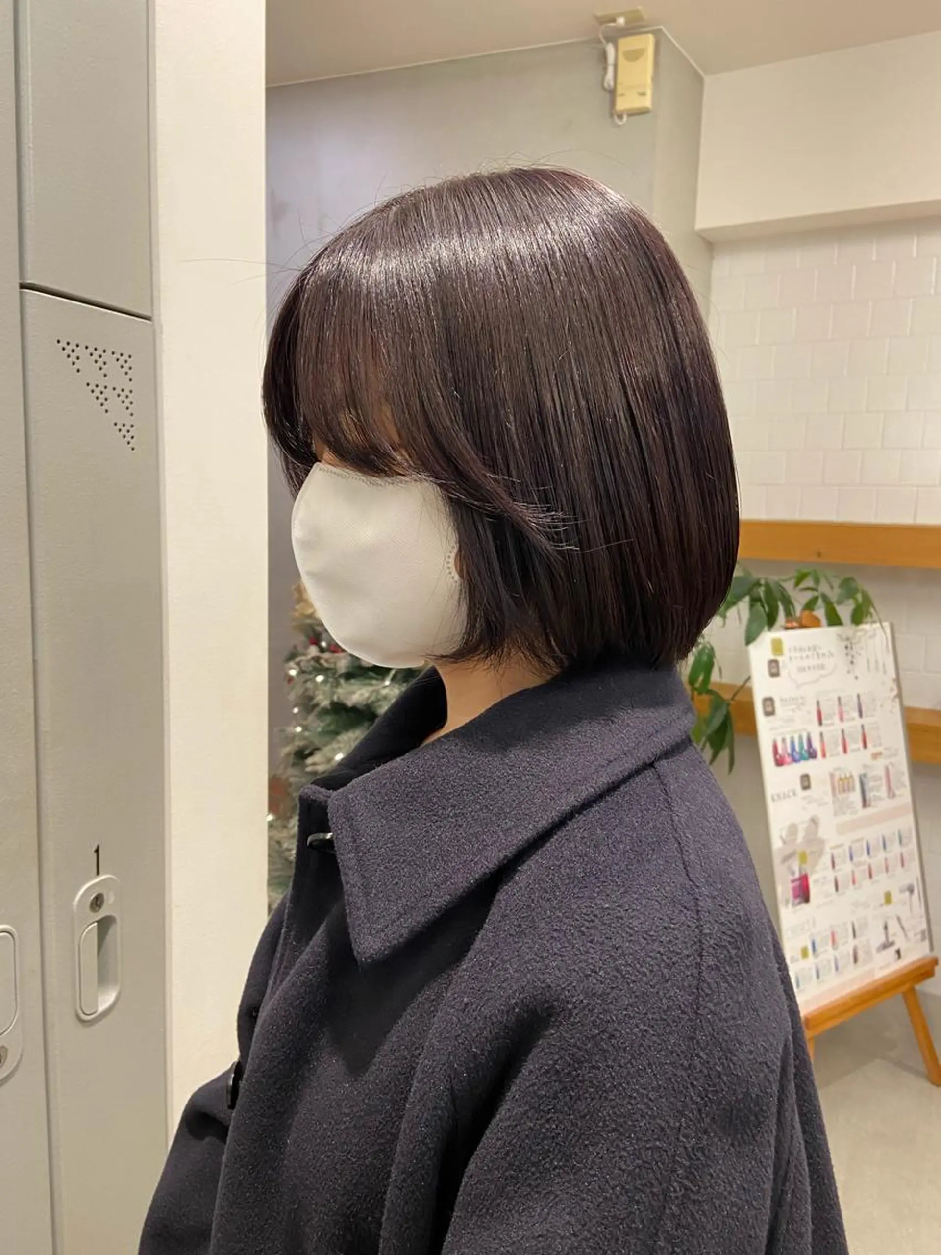 ショート カラー ラベンダーカラー Rinon所属・沖 真琴のヘアスタイル