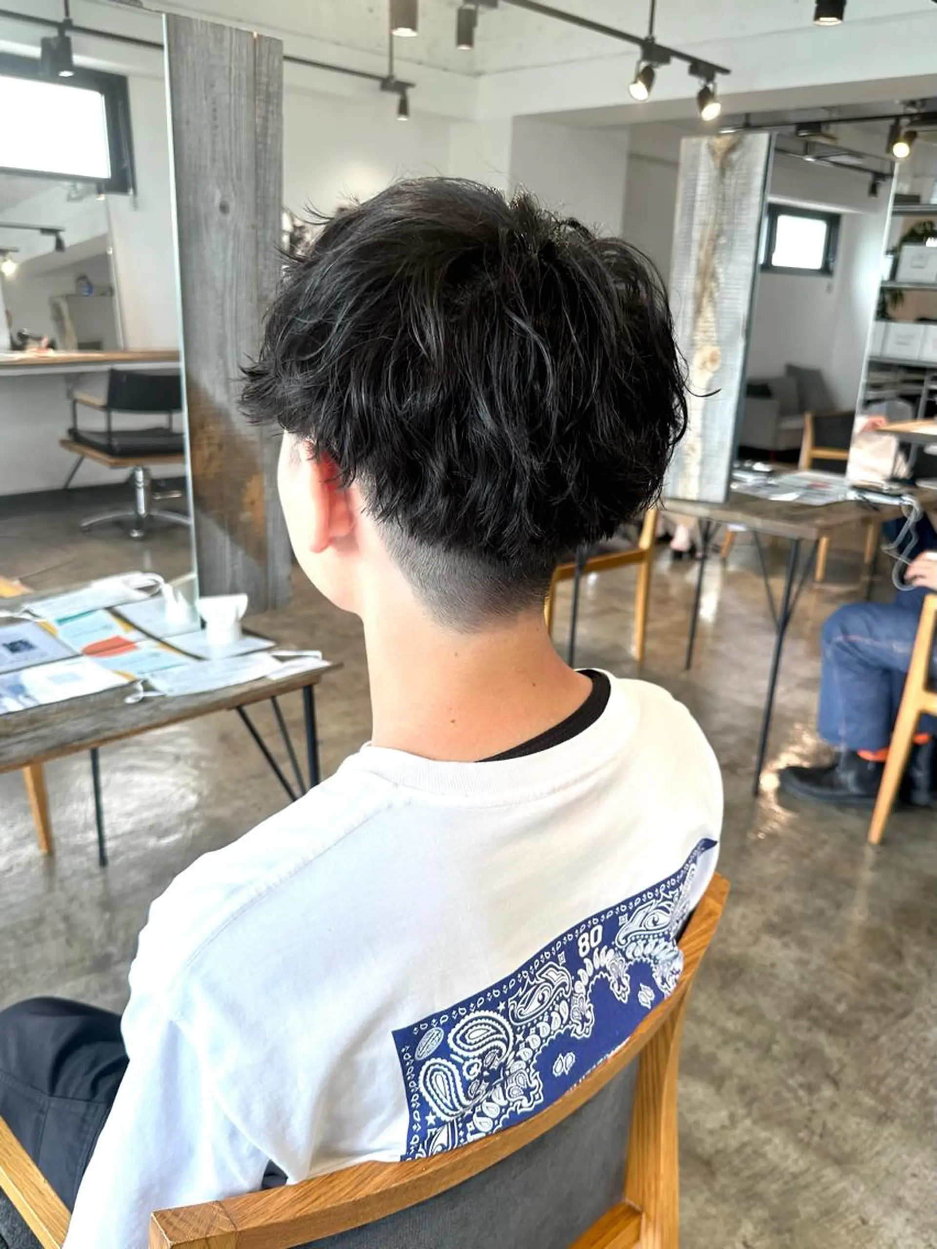 メンズ メンズパーマ メンズツイストパーマ 波巻きパーマ ツイストパーマ 骨格補正施術/メンズ 専門美容師/YUYAのヘアスタイル