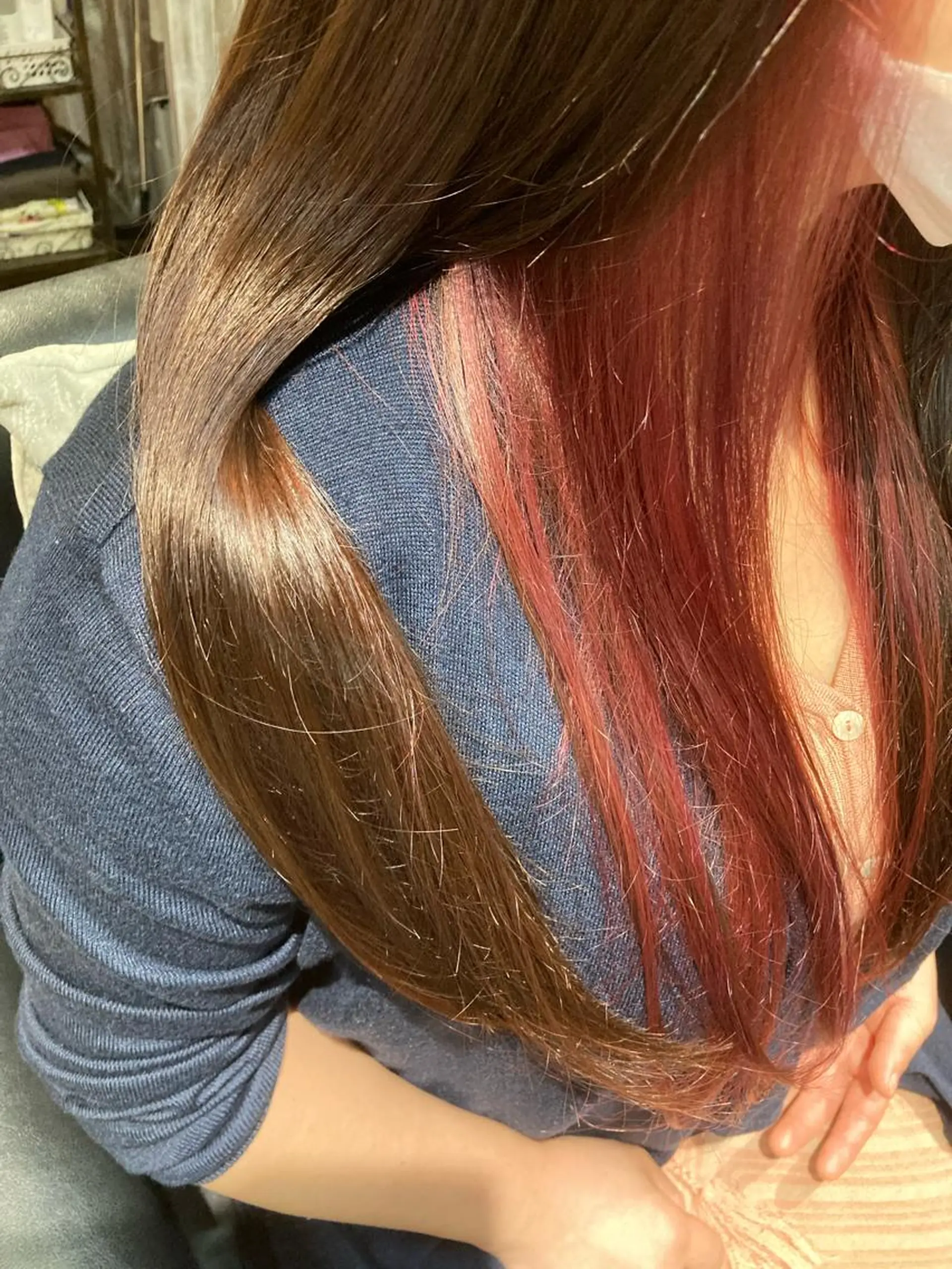 ロング ヘアカラー トリートメント 美容歴１８年以上🌈 山口のヘアスタイル