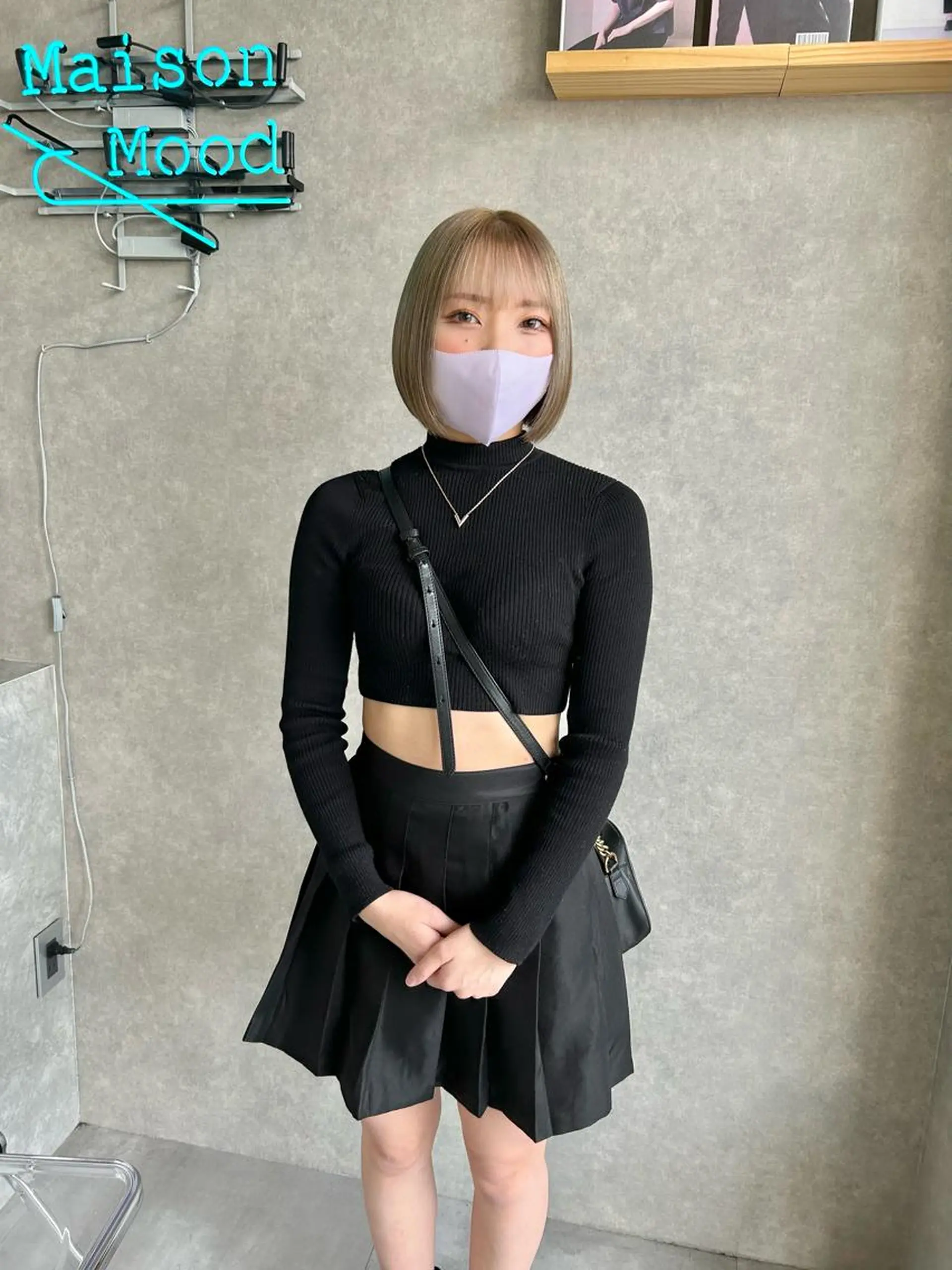 ショート カラー カット ヘアカラー トリートメント mood tatemachiのヘアスタイル