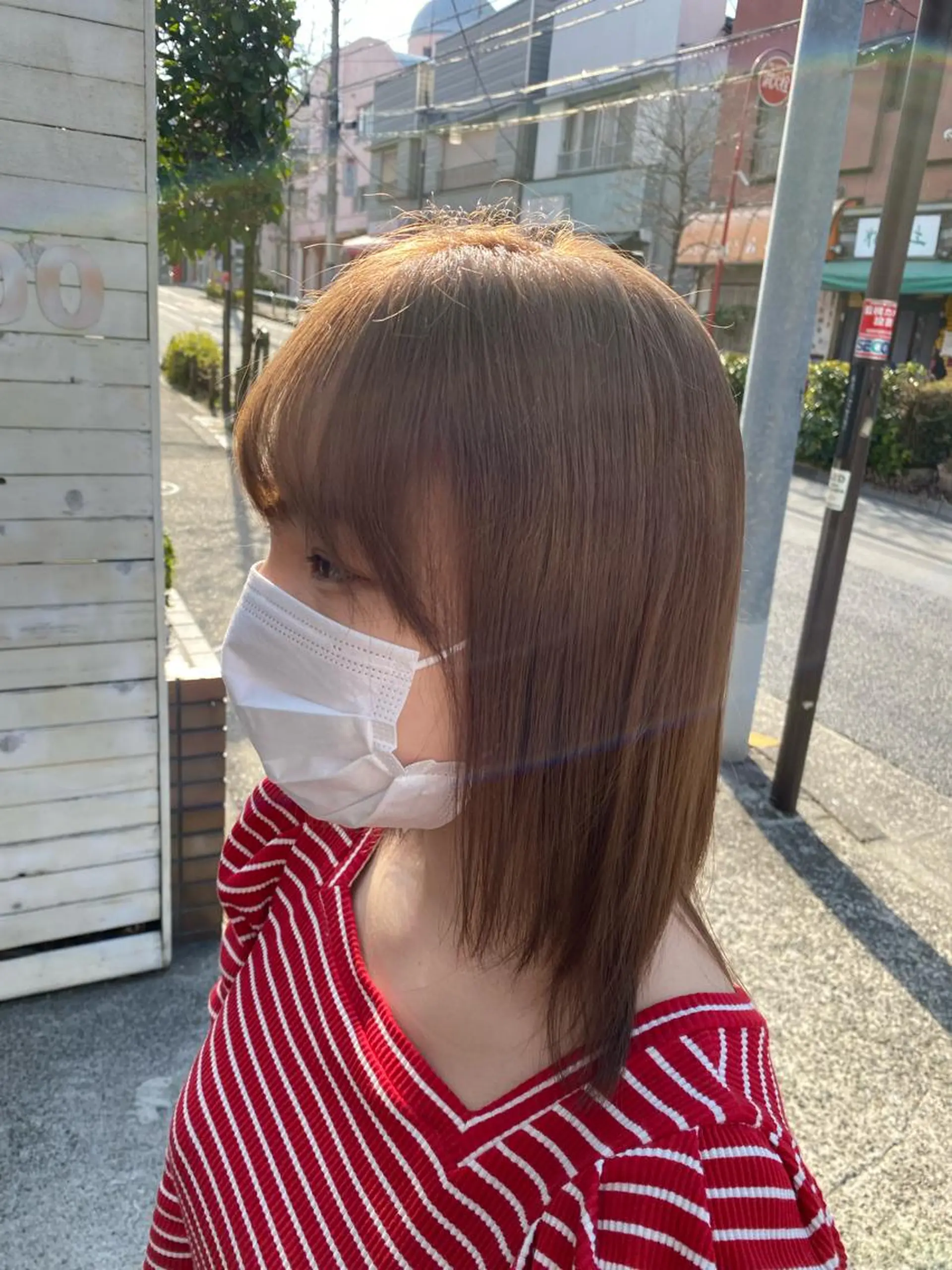 セミロング カラー トリートメント 🌈髪質改善TR 艶カラーユウダイ🌈のヘアスタイル