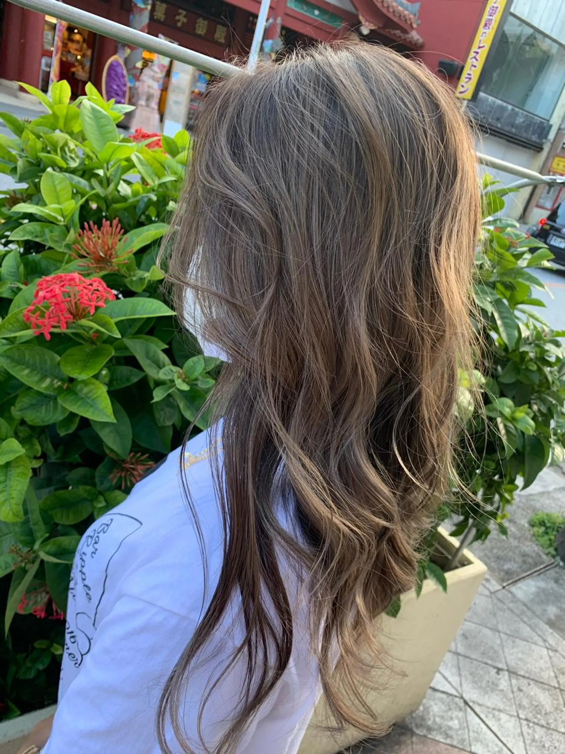 セミロング 髪質改善🇰🇷レイ ヤーカット/艶透明髪のヘアスタイル