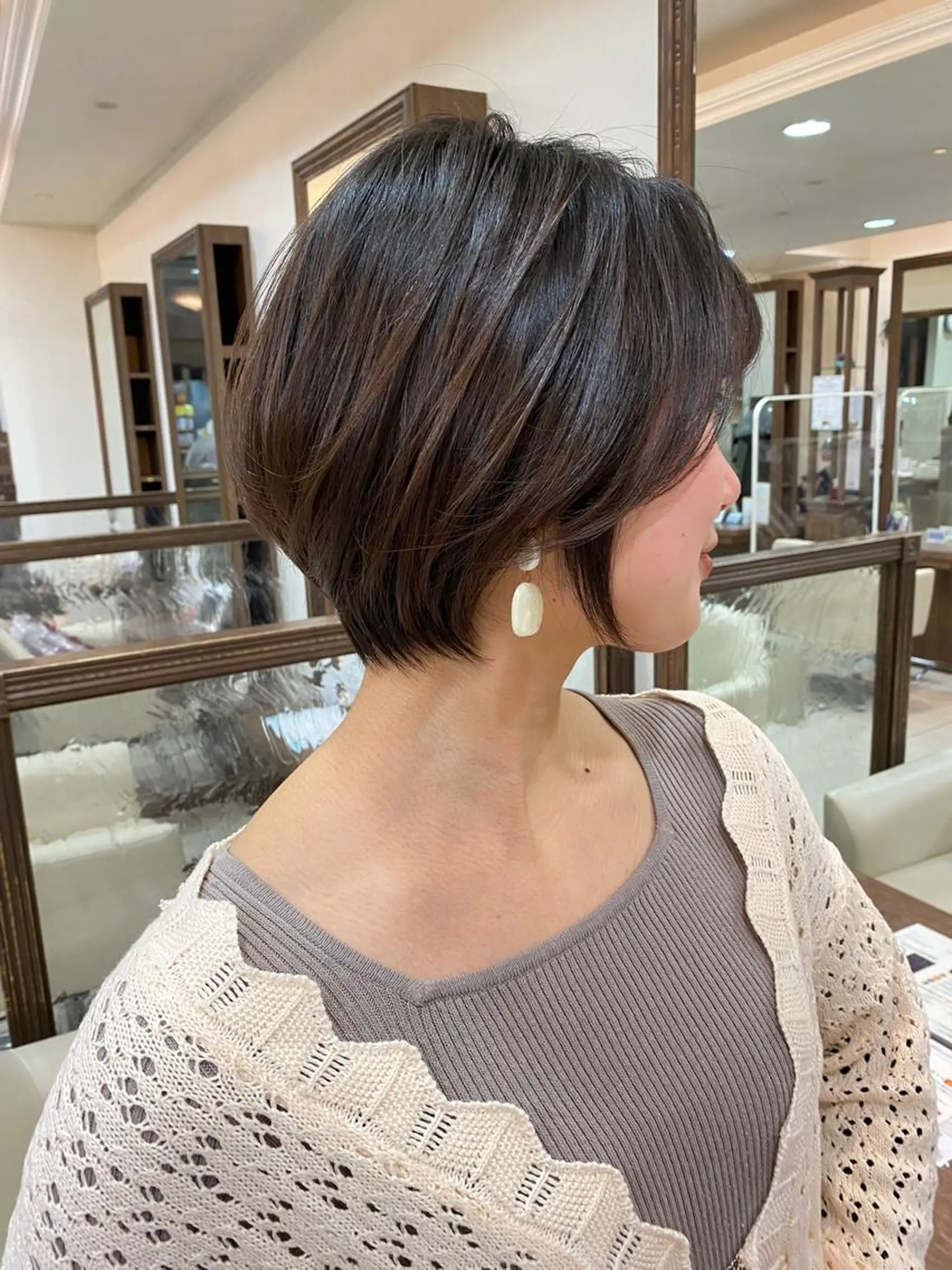 ショート カット ヘアカラー トリートメント ✨髪質改善・縮毛矯正 専門美容室マーベルのヘアスタイル