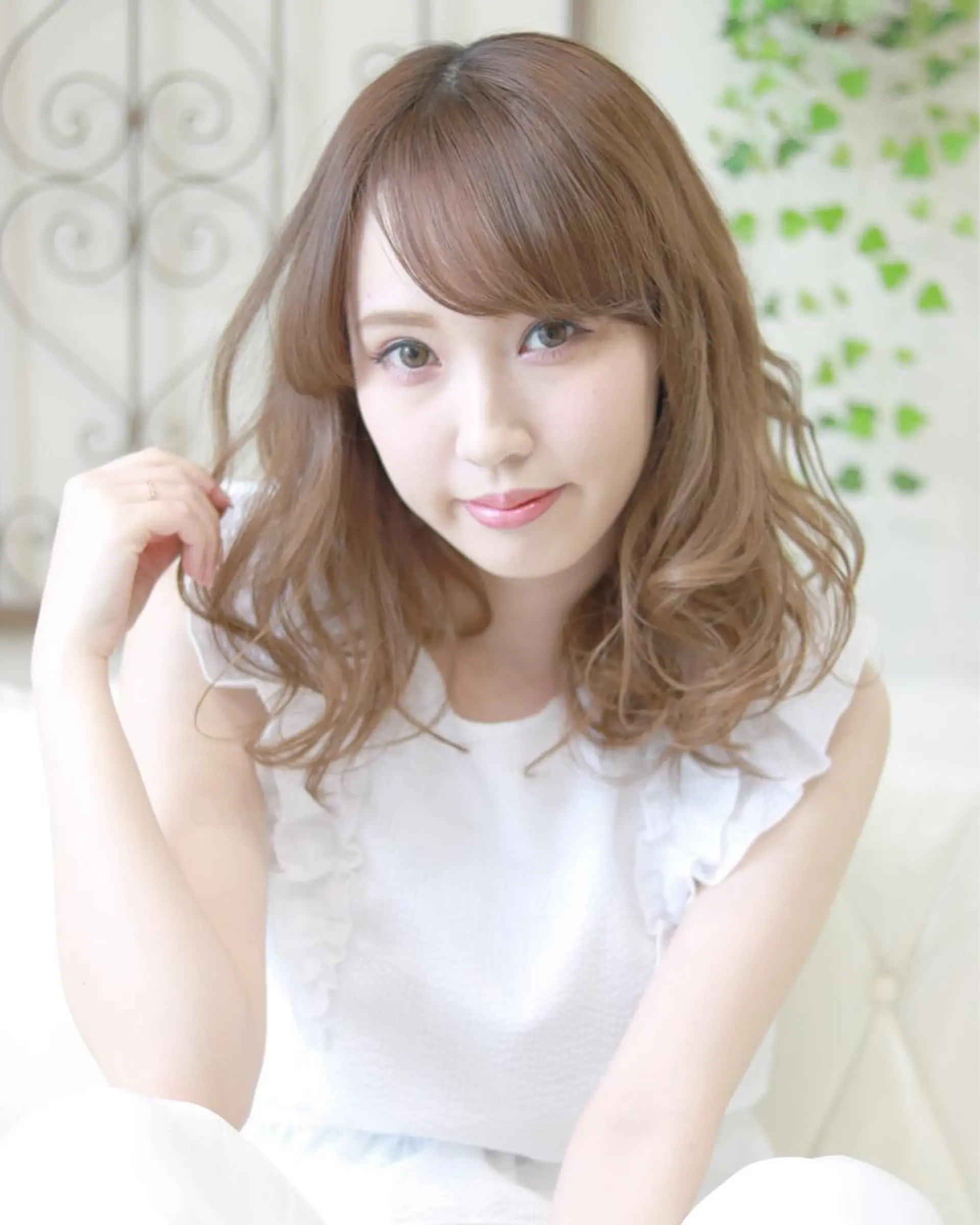 ミディアム カラー パーマ Tukka所属・柳澤 興輝のヘアスタイル