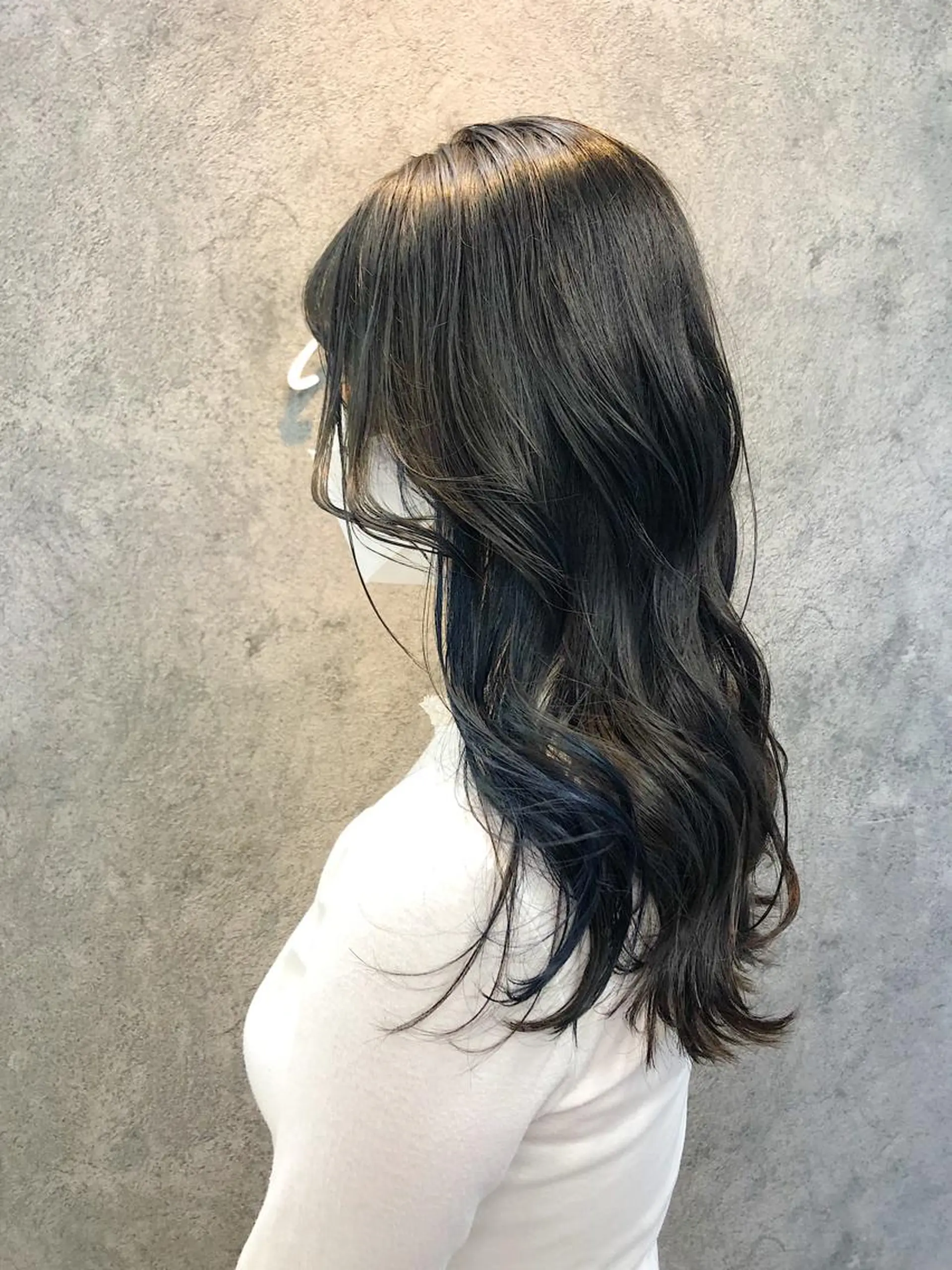 セミロング カット ヘアカラー トリートメント 所渉/韓国レイヤー /ウルフカットのヘアスタイル