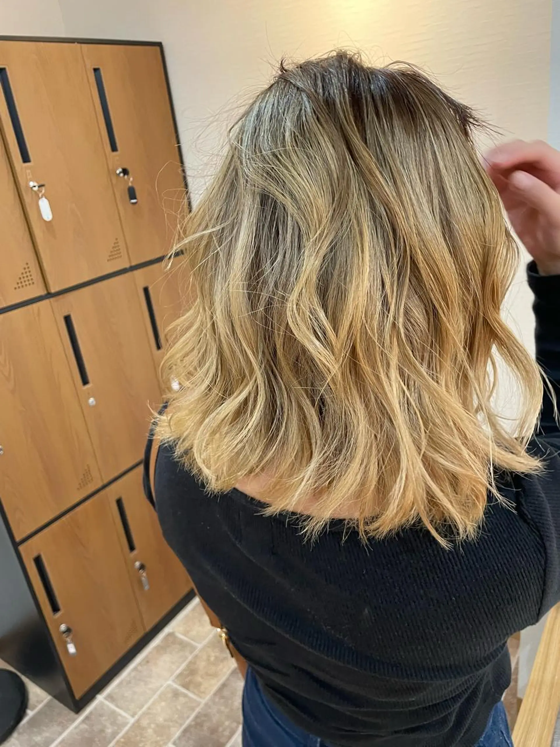 ミディアム カラー 外国人風カラー ヘアカラー トリートメント STAR RIVER所属・YUI/ ブリーチカラー🌷のヘアスタイル