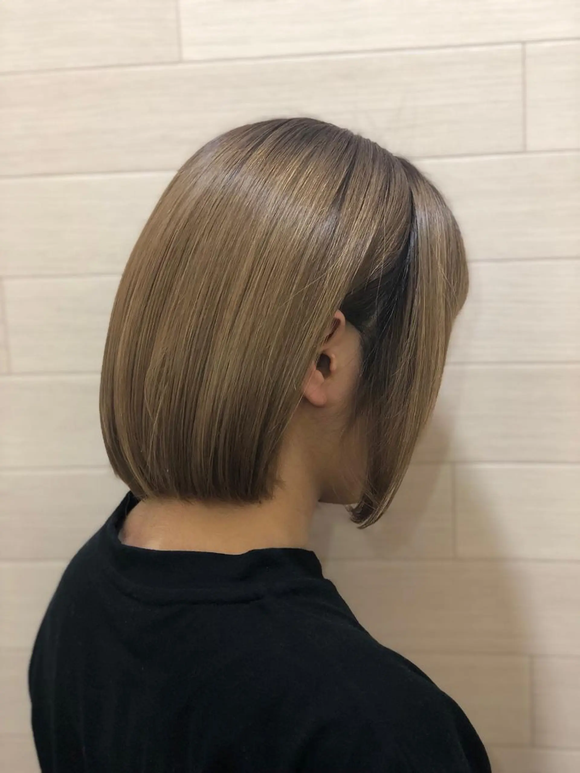 ショート 髪質改善カラー🎗️ 滝沢純のヘアスタイル