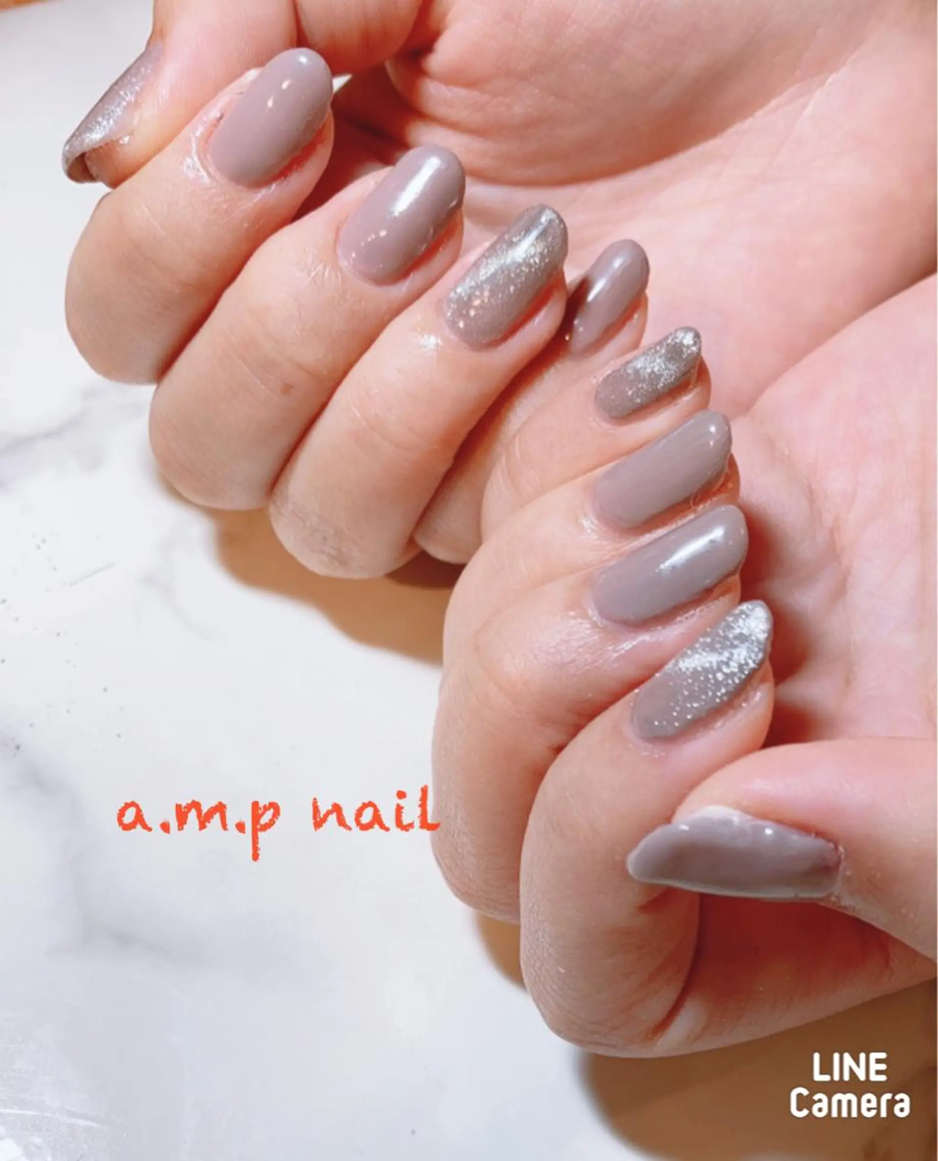 ネイル マグネットネイル ハンドネイル a.m.p nail所属・高山 奈津美のネイルデザイン